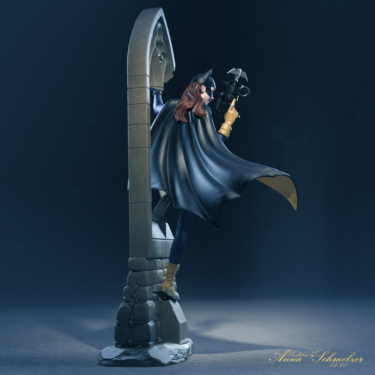 BatGirl_DC_Universe_ZBrush