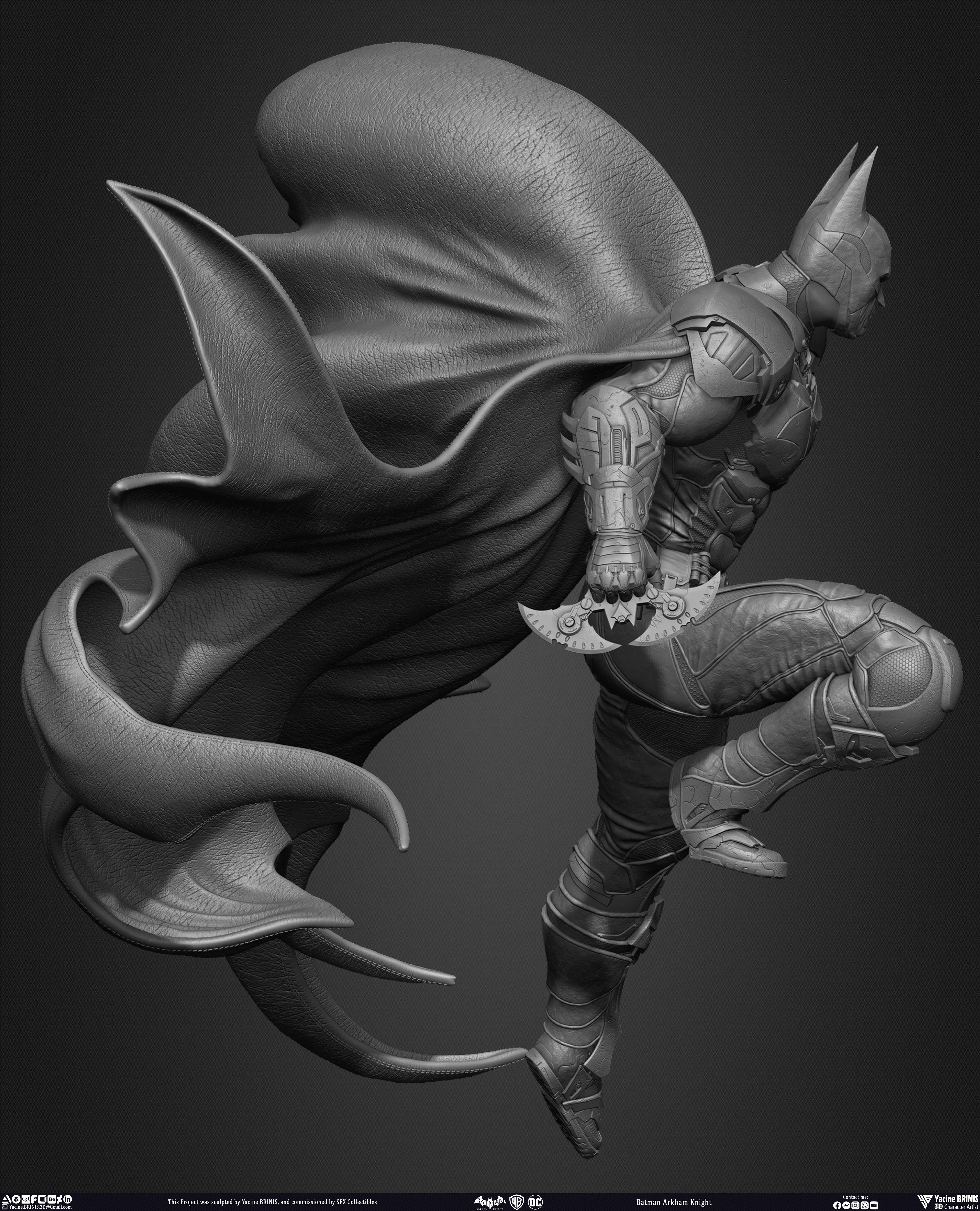 Batman Arkham Knight Worner Bros Vol 03 Sculpted by Yacine BRINIS 010