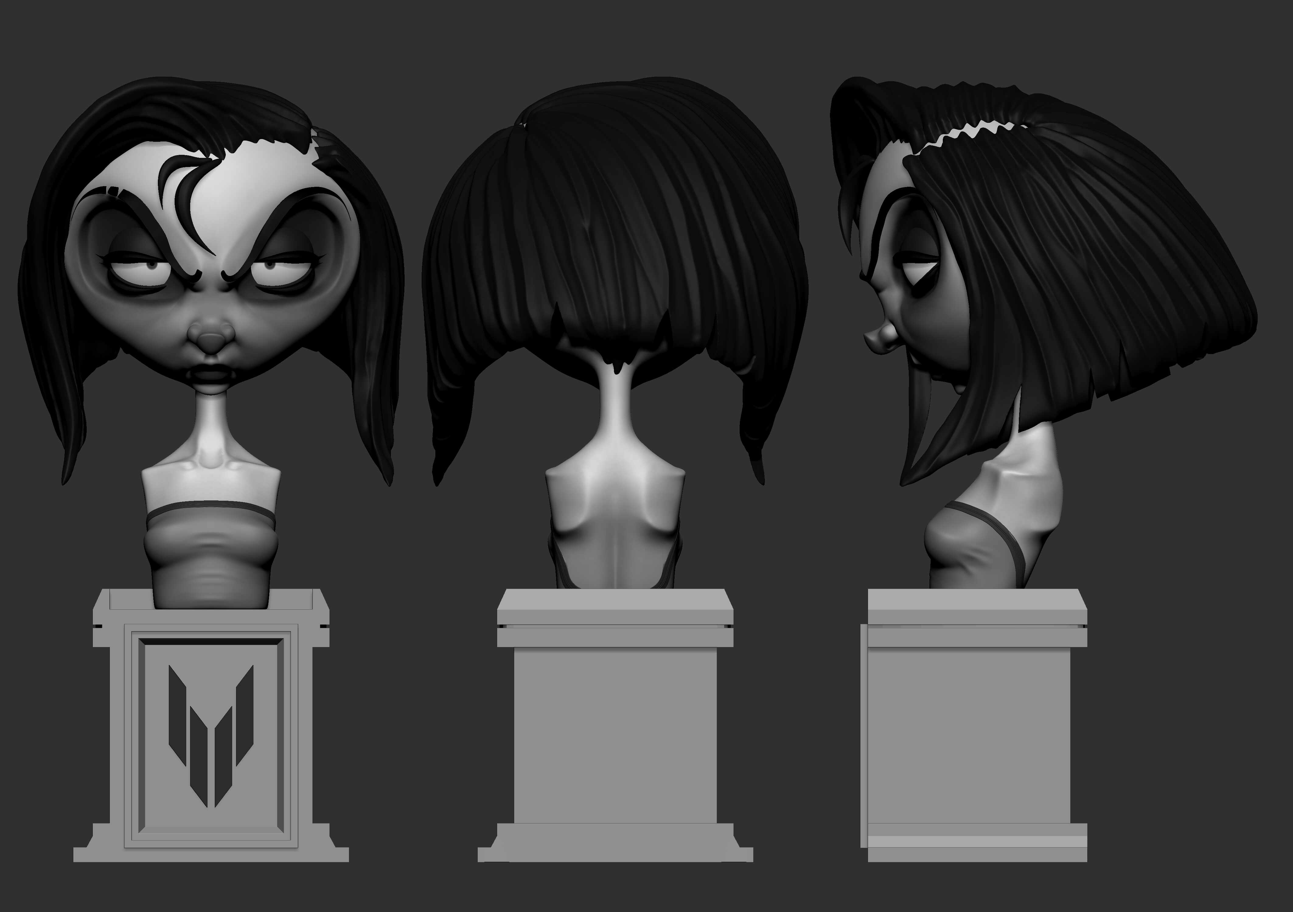 bust character turn around 1