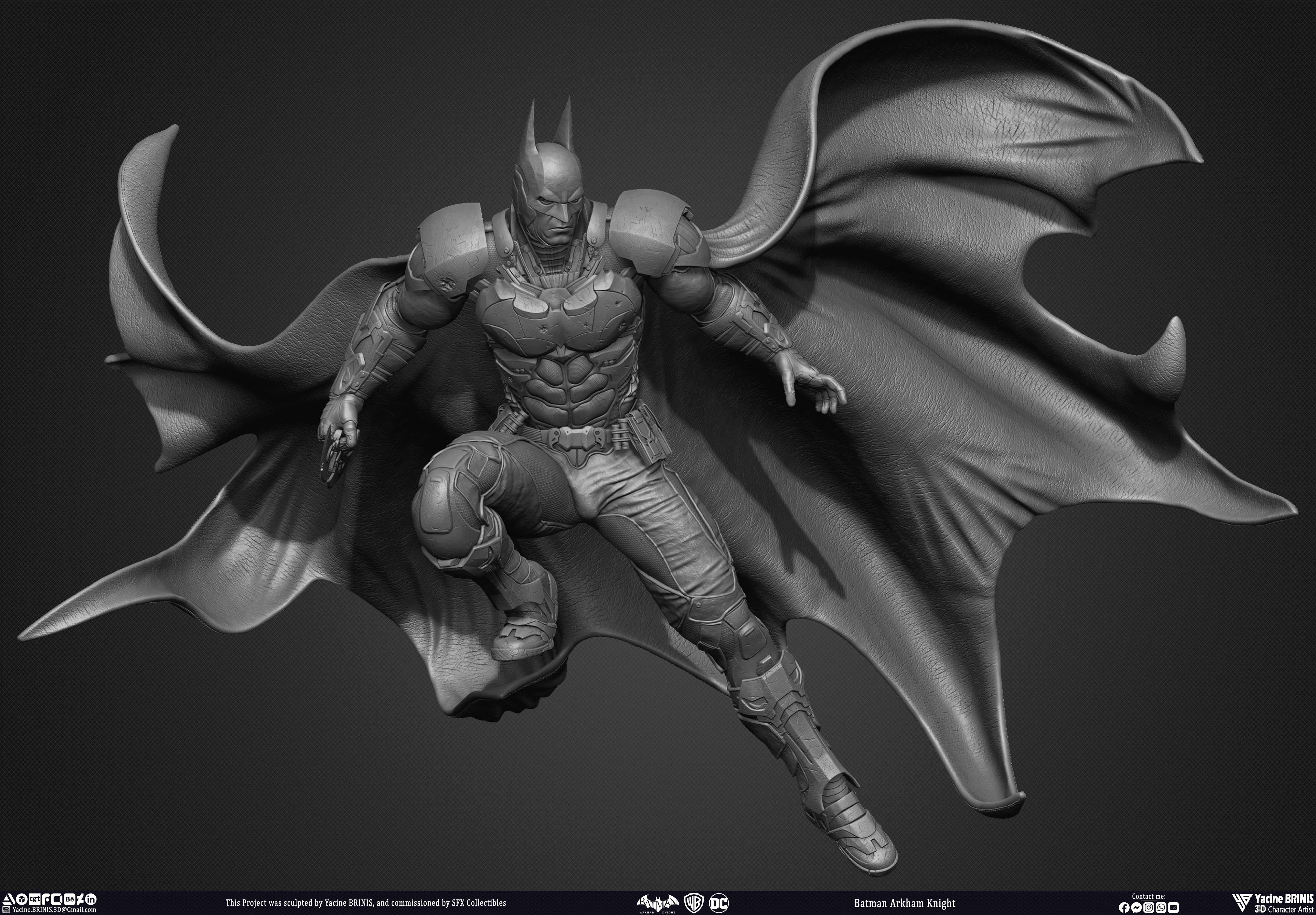 Batman Arkham Knight Worner Bros Vol 03 Sculpted by Yacine BRINIS 006