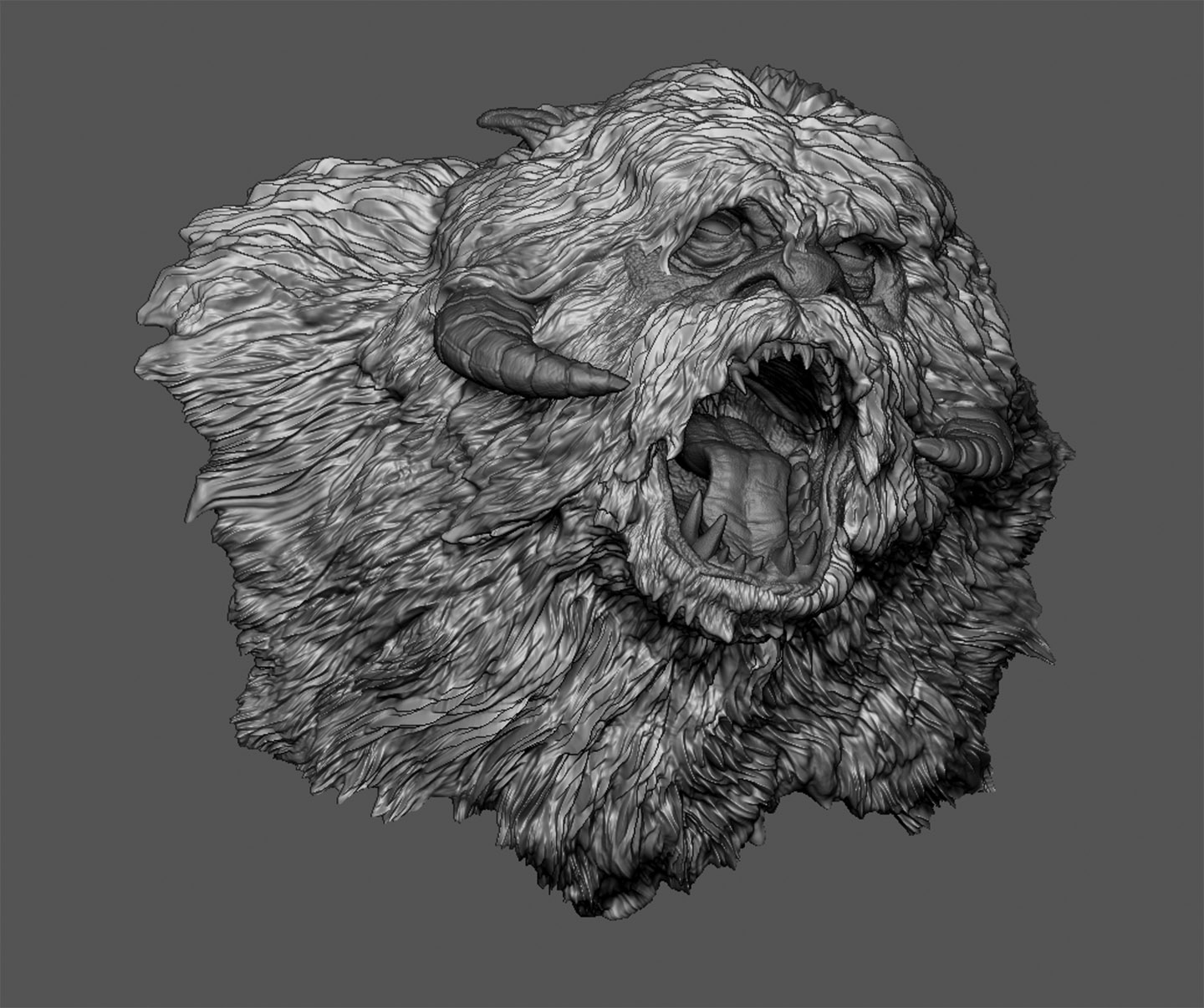 Wampa_head_wip