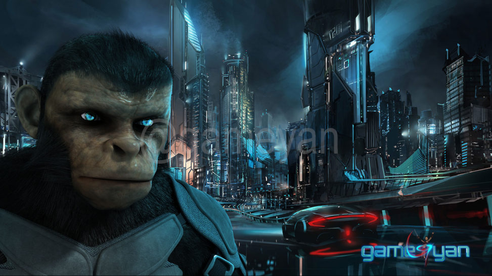 3d ape and city background movie.jpg
