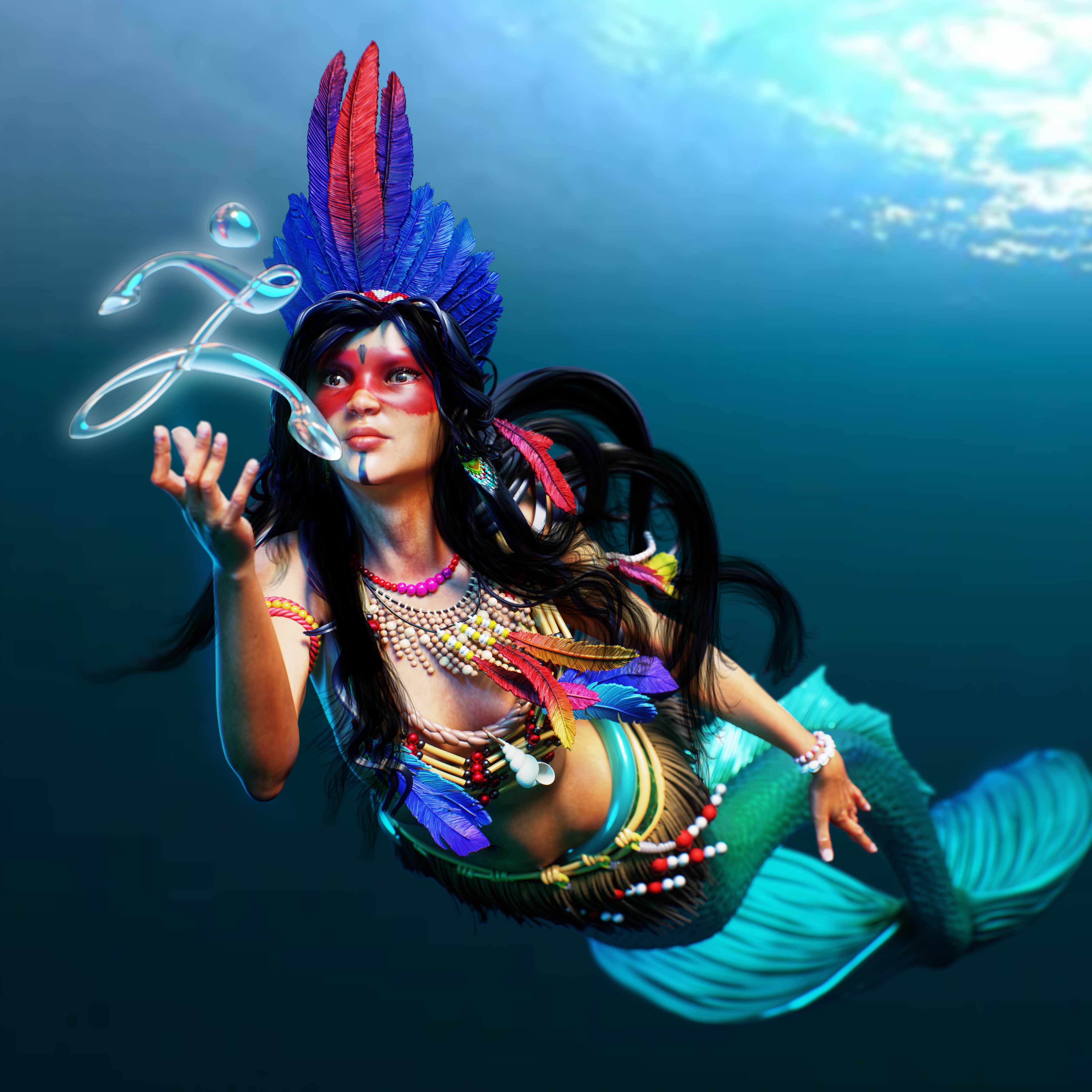 Mermaid Iara - Messias Silva_render 2