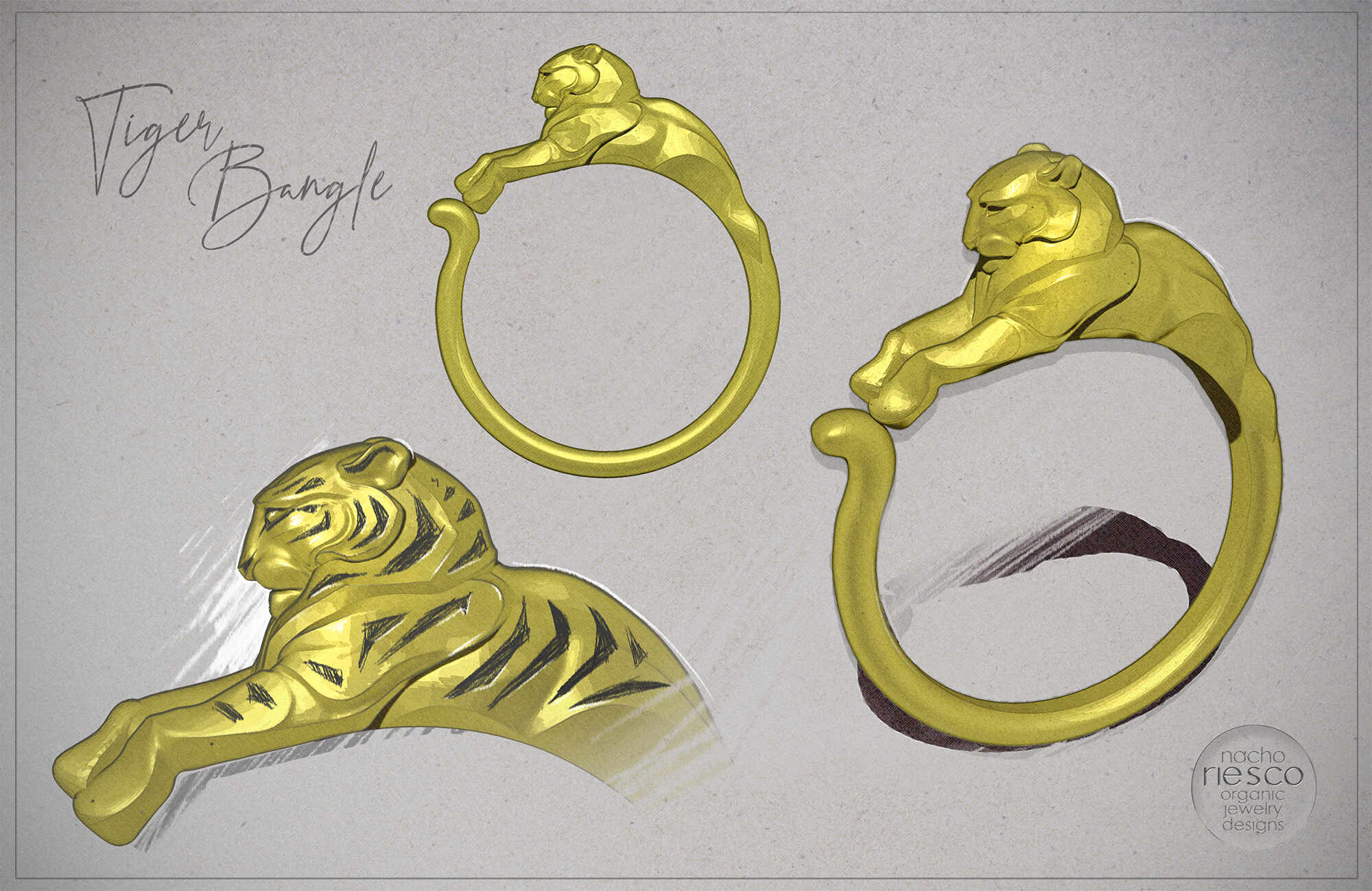 Tiger Bangle