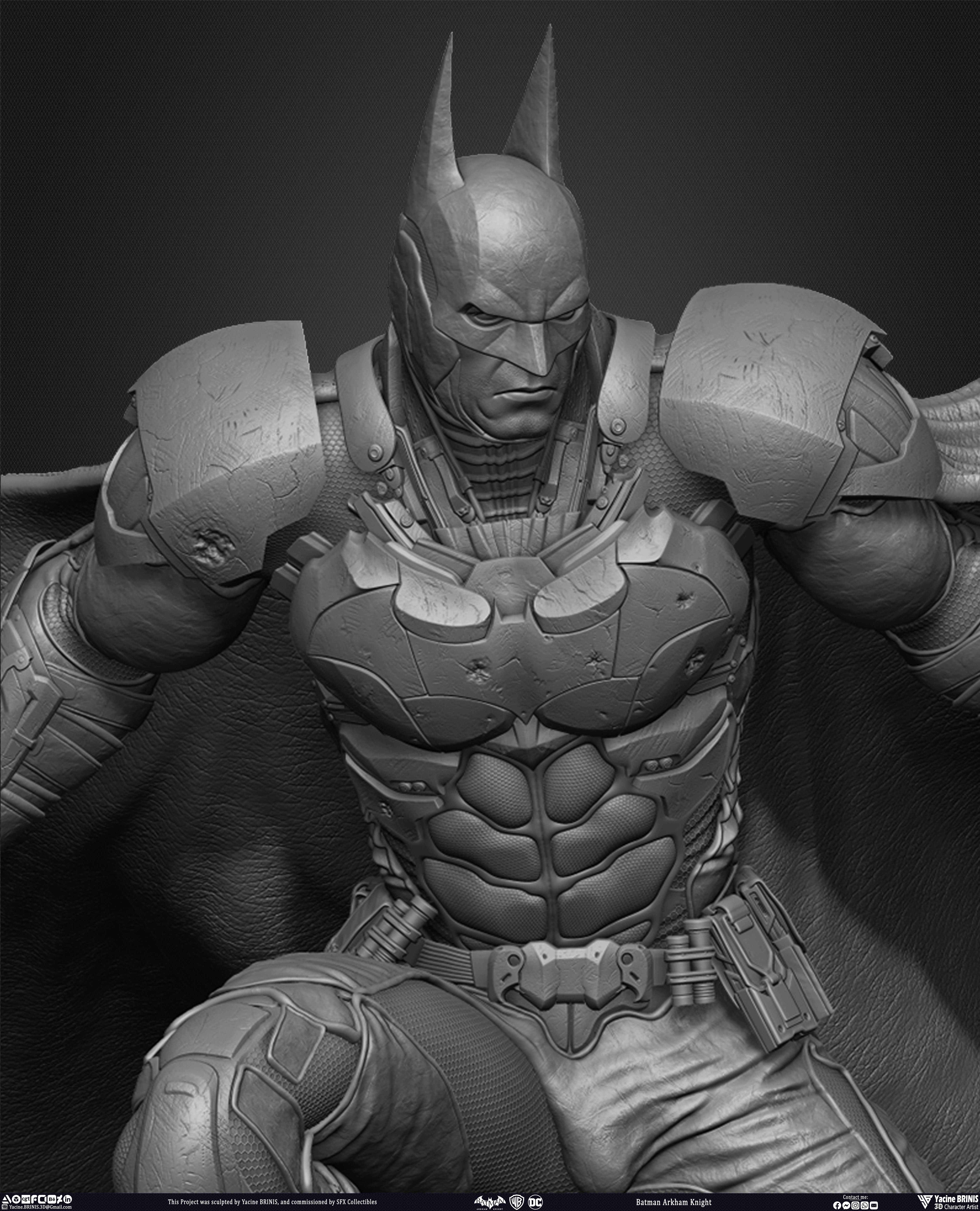 Batman Arkham Knight Worner Bros Vol 03 Sculpted by Yacine BRINIS 012