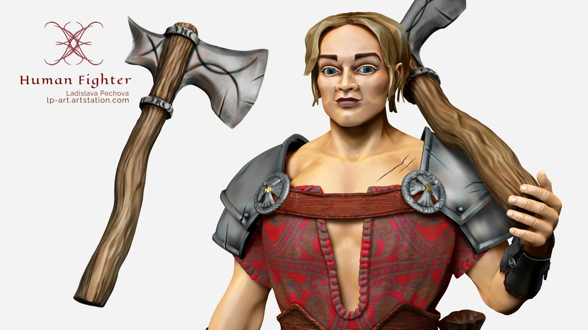 Human Fighter ornament zoom