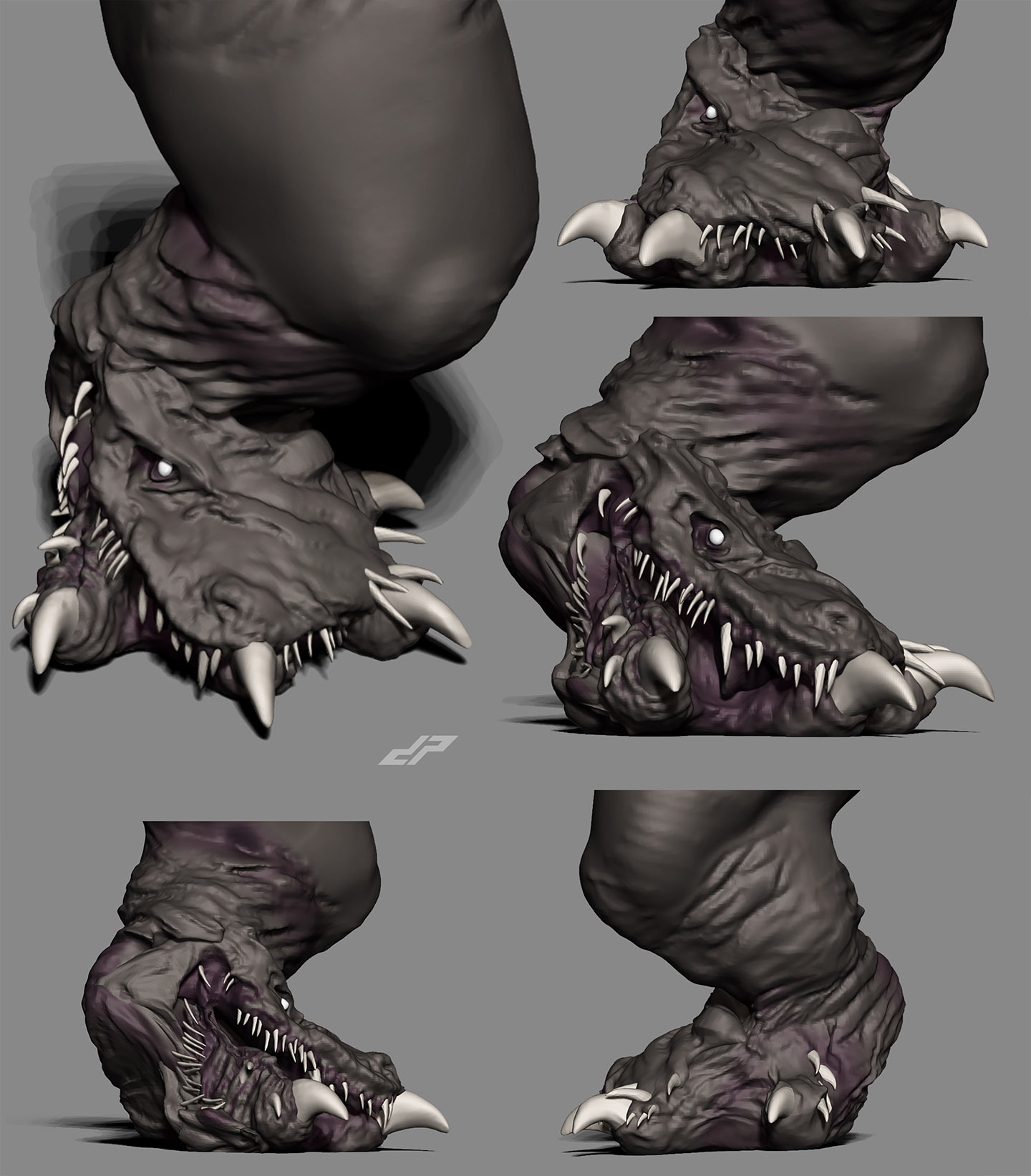 zMutant_Shin_foot_by_Dopepope