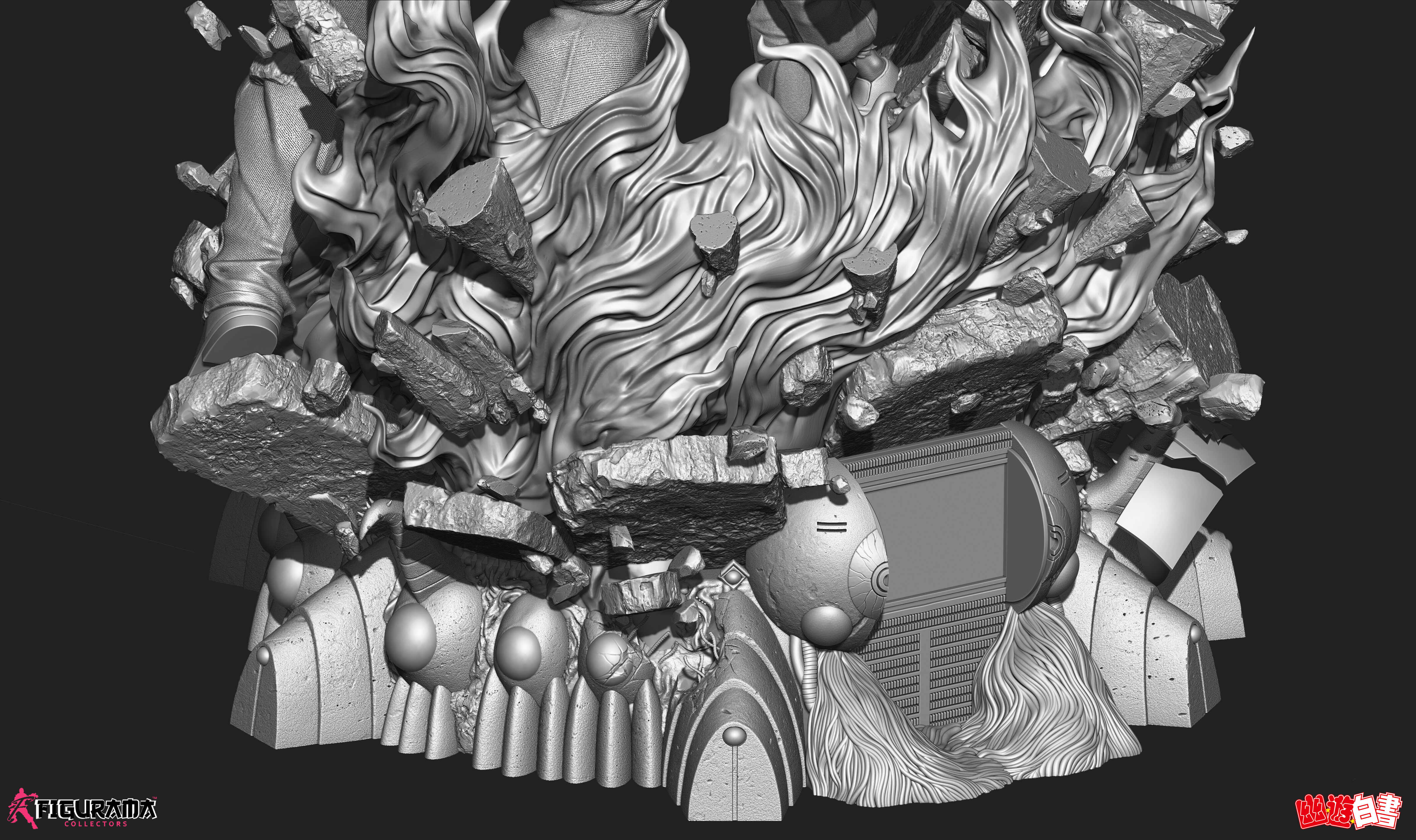 Yuyu_Hakusho_Zbrush_Gray_10