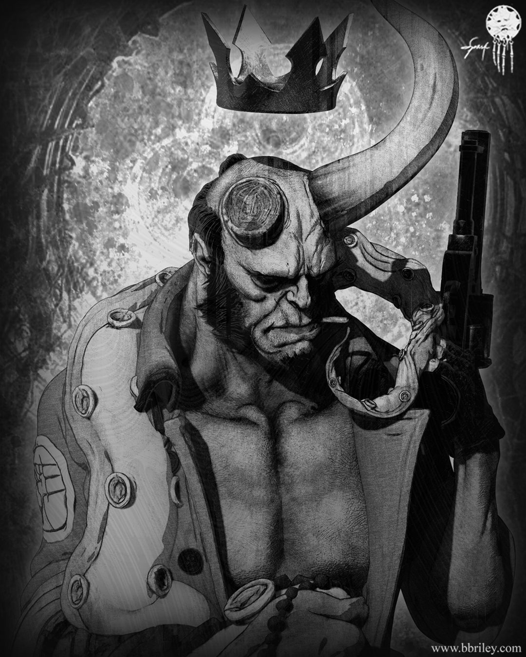 bbriley_hellboy_b%26w_comic_variation_cover_instagram