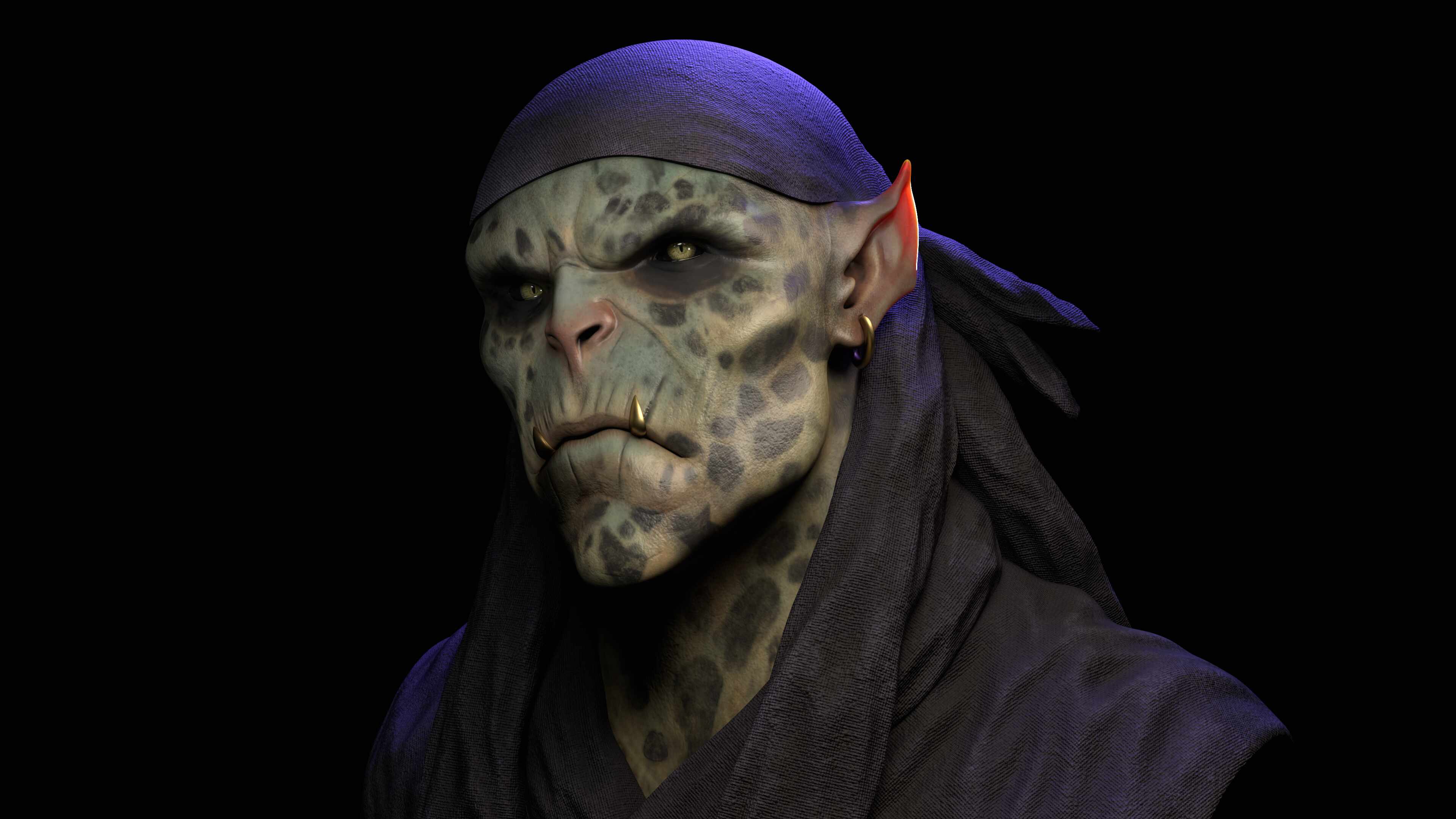 Orc Head_by @Gheyreuady (3)3840x2160 SSS
