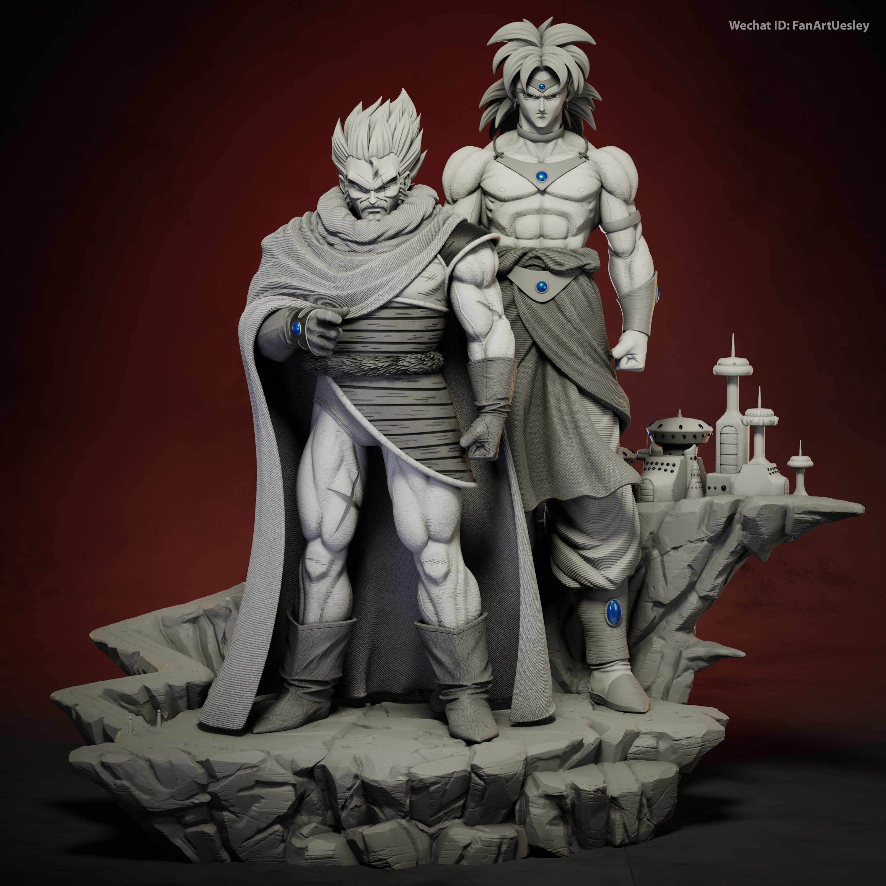 FanArtUesley-BrolyAndParagus-15