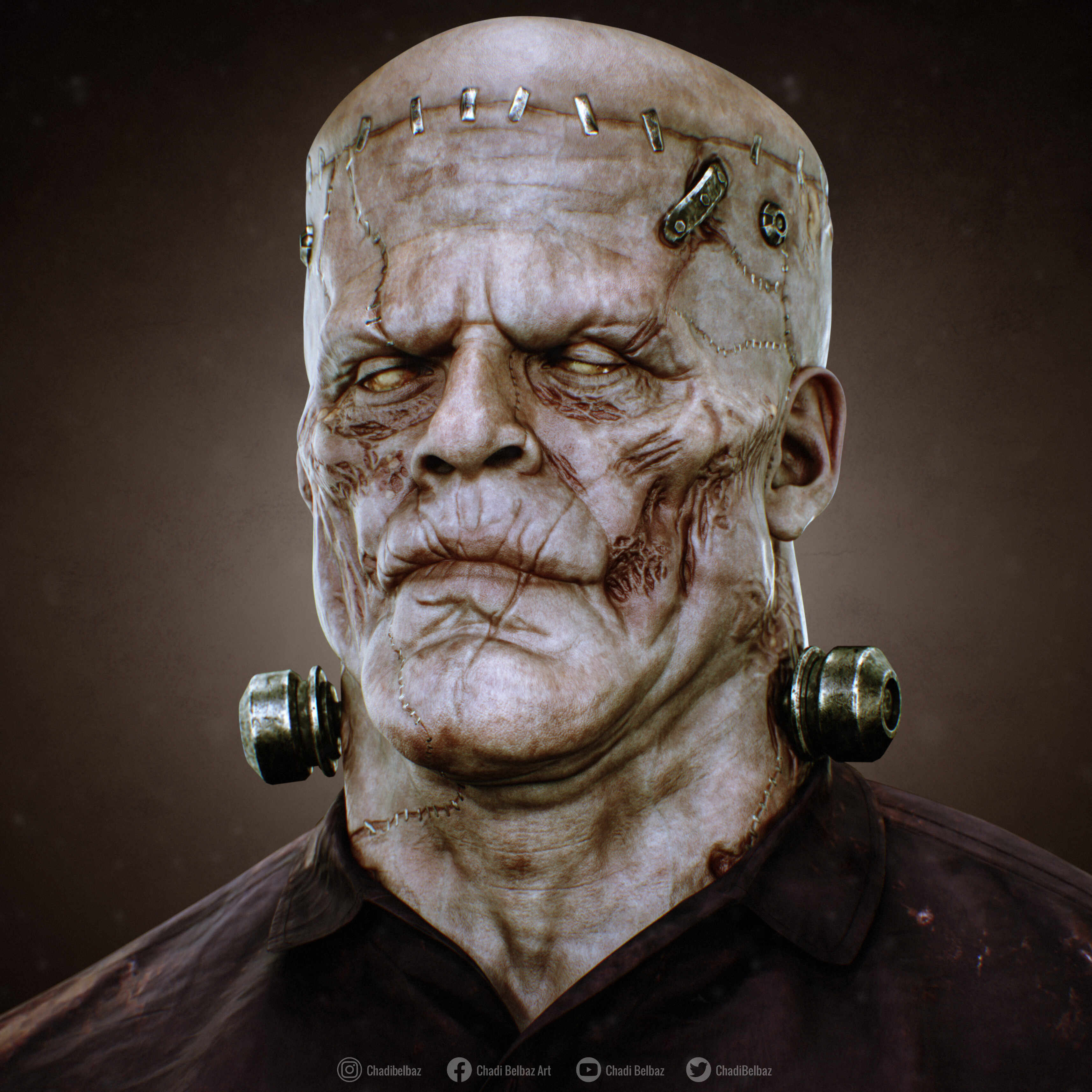 Frankenstein Monster_Render_01