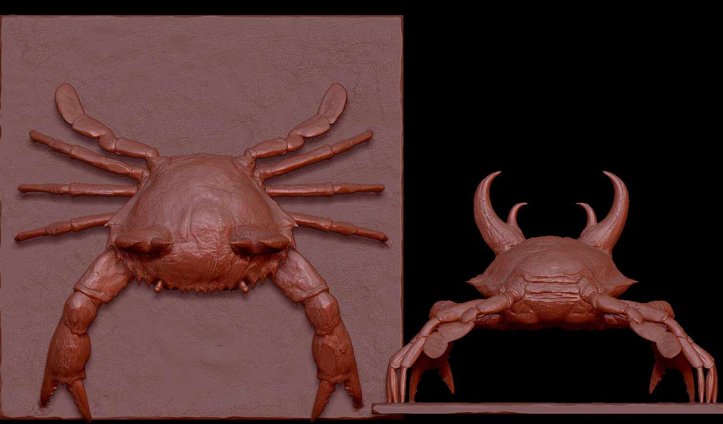 Monster_Crab_Digital_Sculpture_by_SurajitSen_Jul2025_WIP (2)
