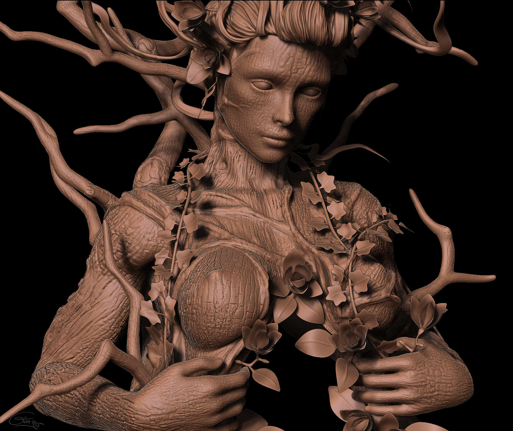 Women tree way -Base Render #10122