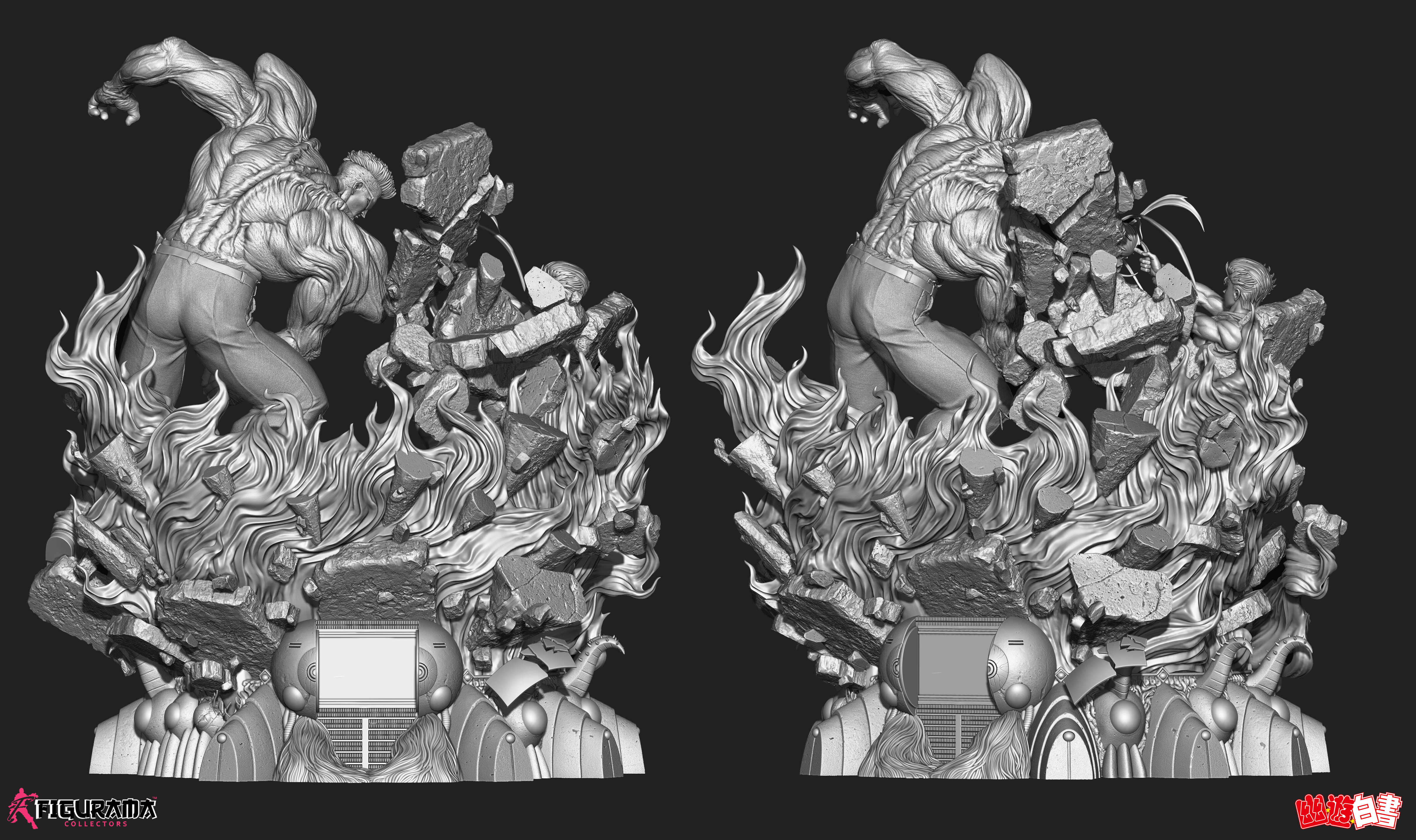 Yuyu_Hakusho_Zbrush_Gray_03