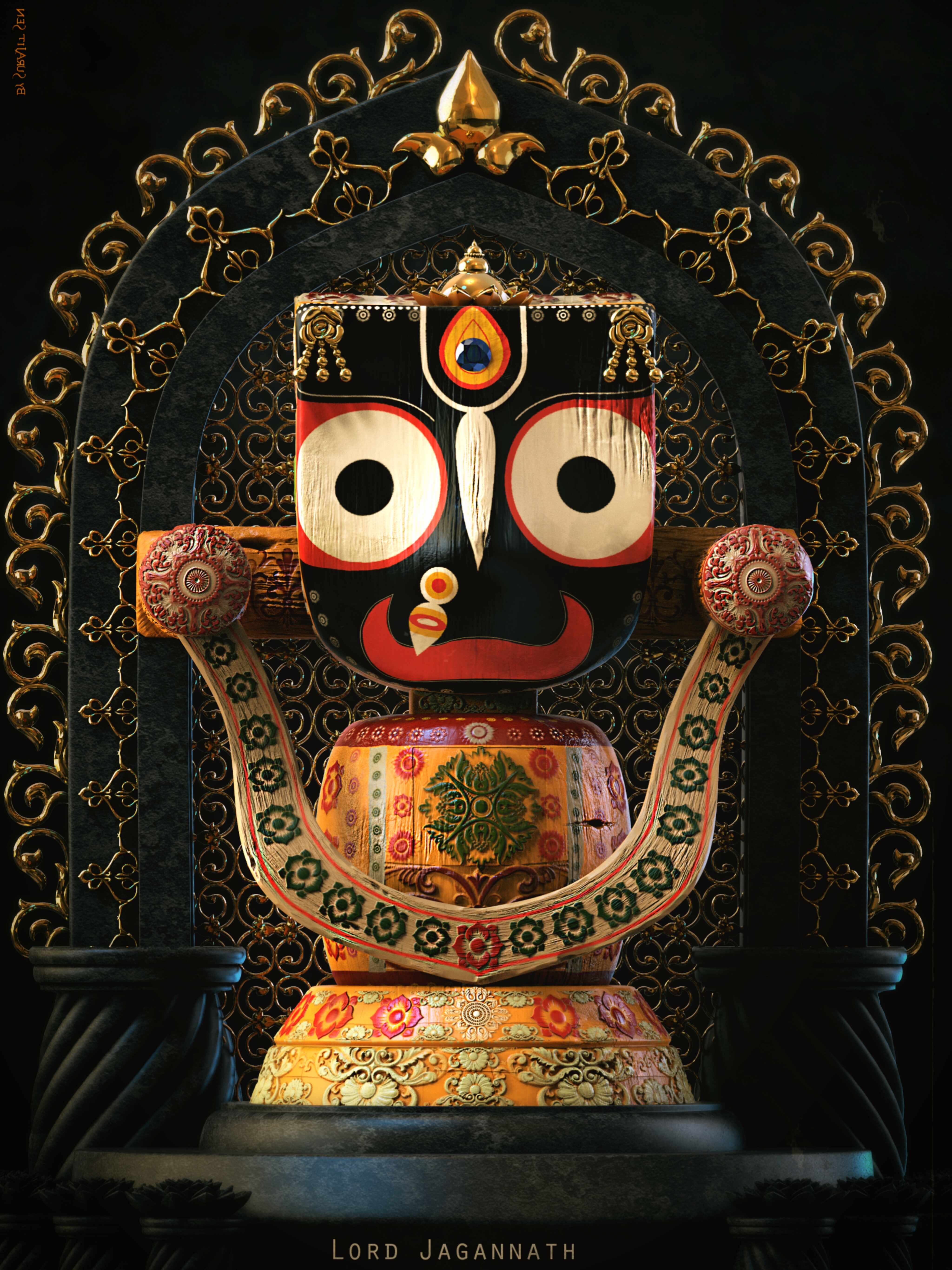 Jagannath Dev -Digital Sculpture_SurajitSen_June2025 (3)
