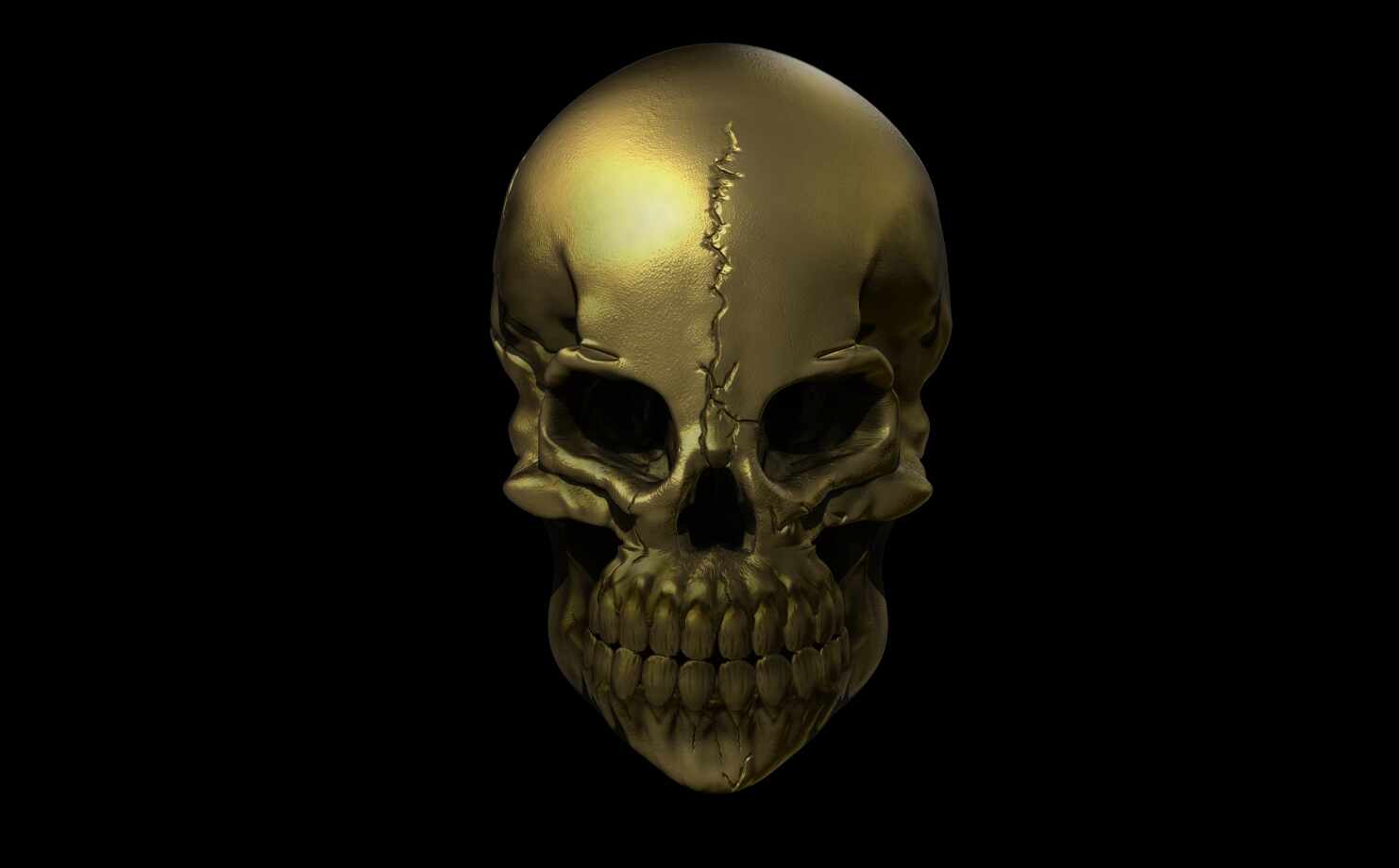 Skull gold