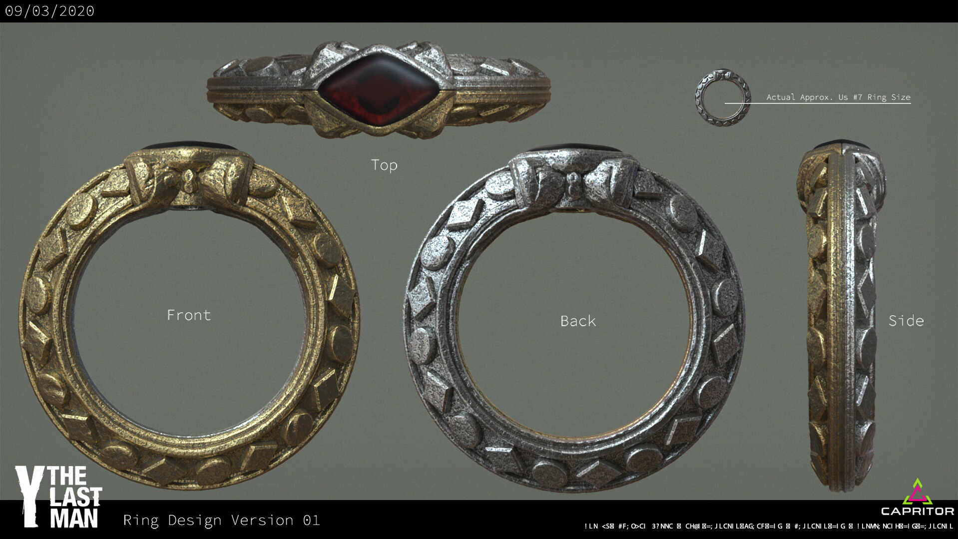 Y The Last Man Ring Design 01 Turns By Capritor