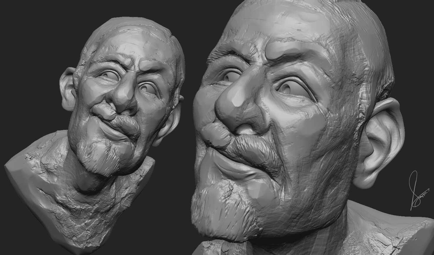 Clay_head_sculpture_SurajitSen_jul2025WIP