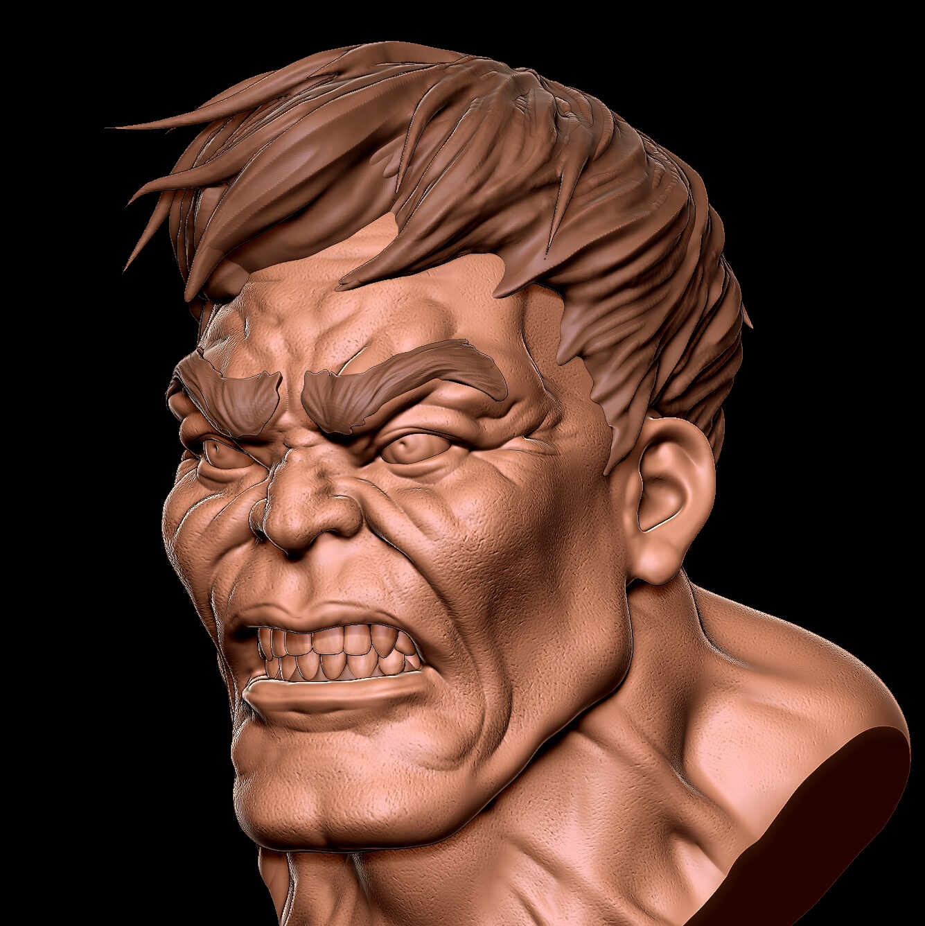Hulk bust 04