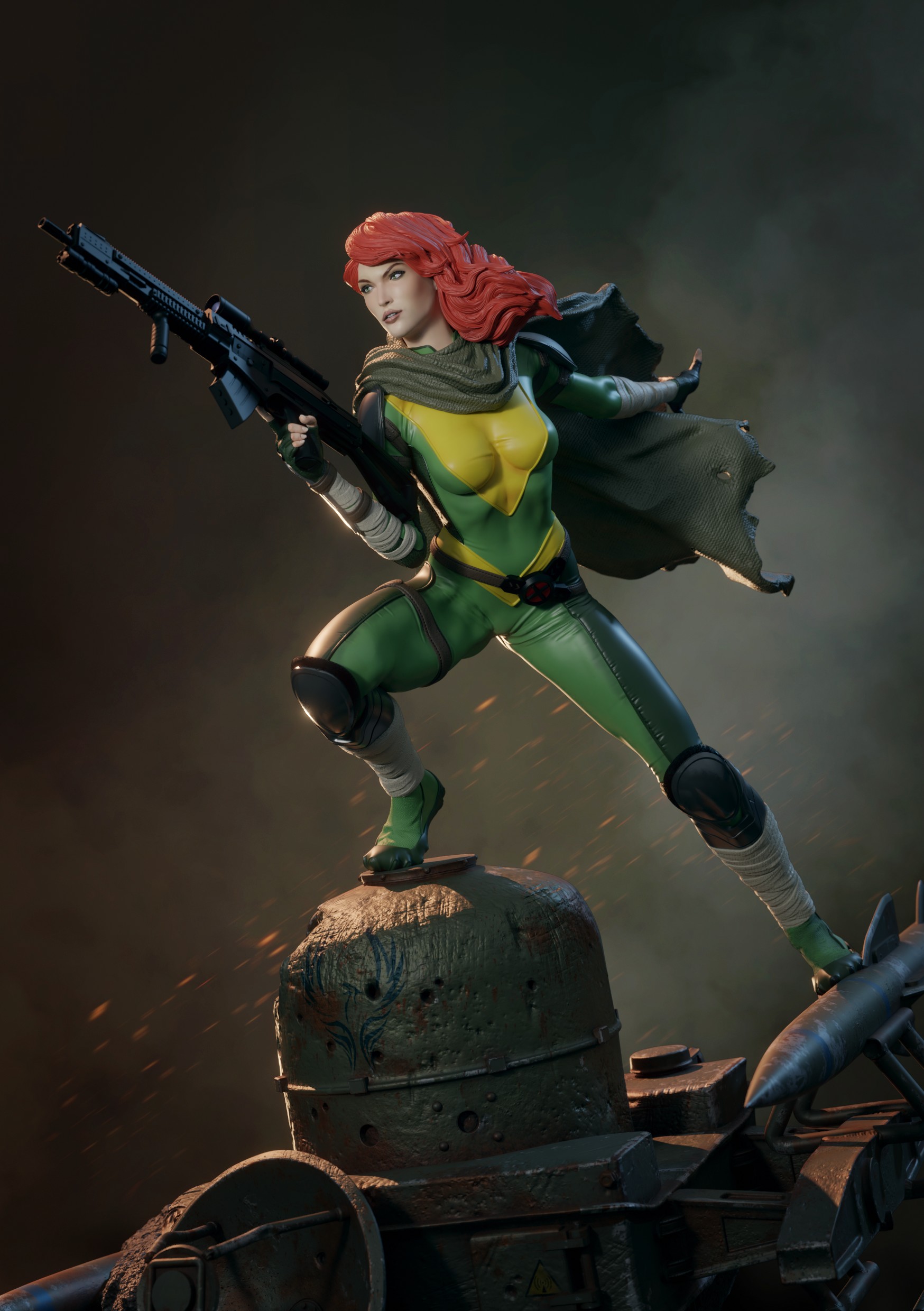 Hope fullbody_first hair