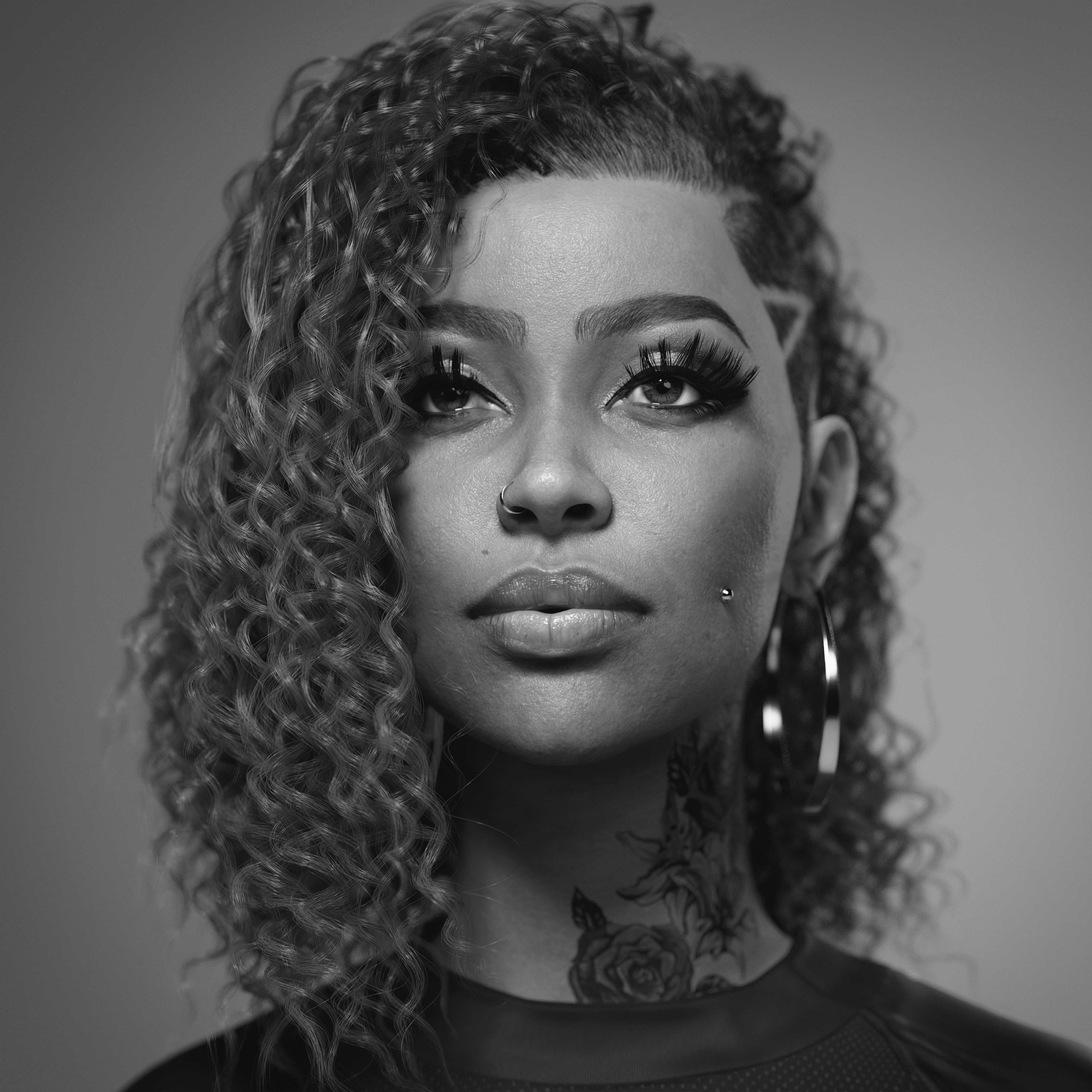 FoxyRed003_BlackWhite