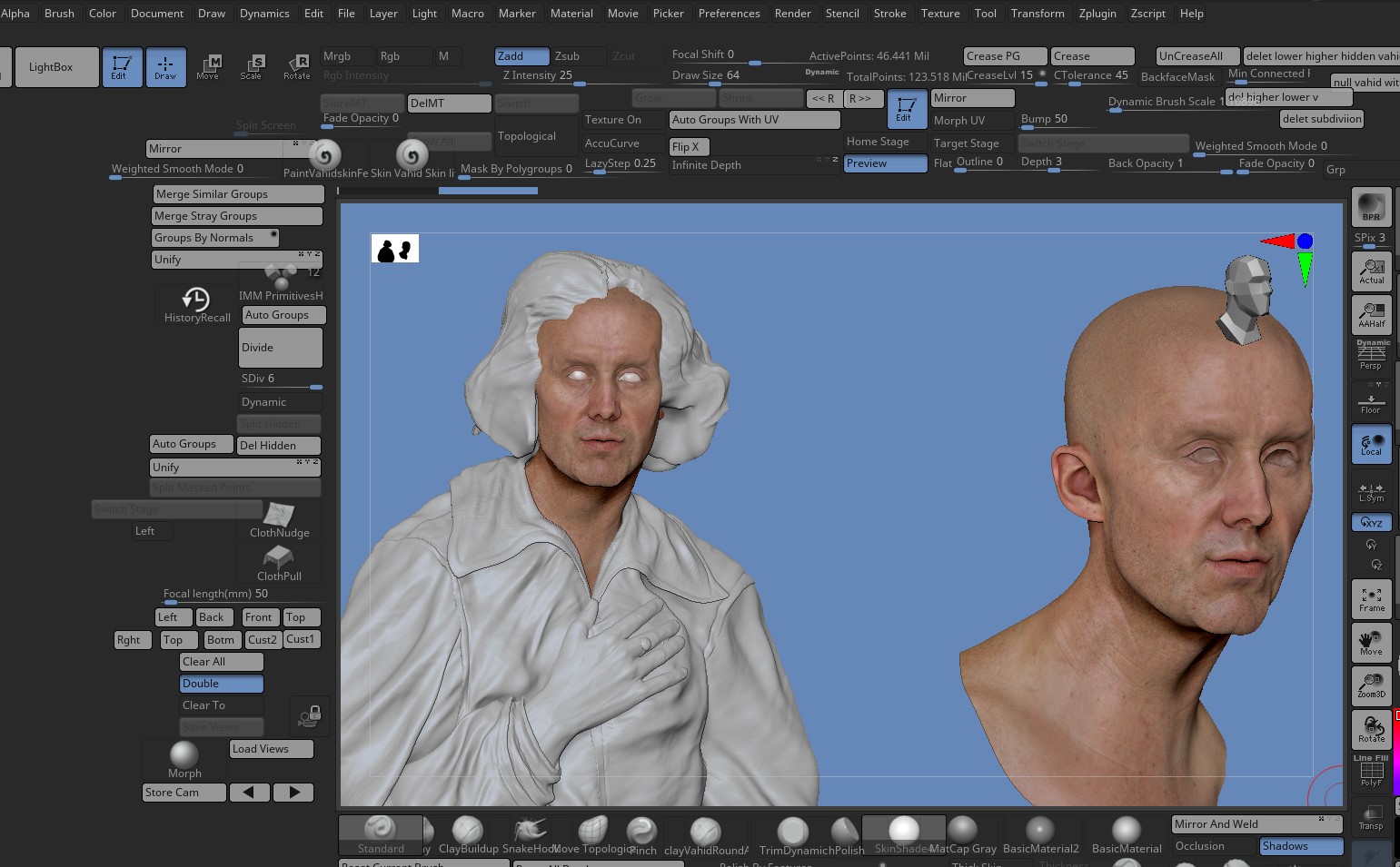 Bernini by vahid ahmadi poypaint  in zbrush2
