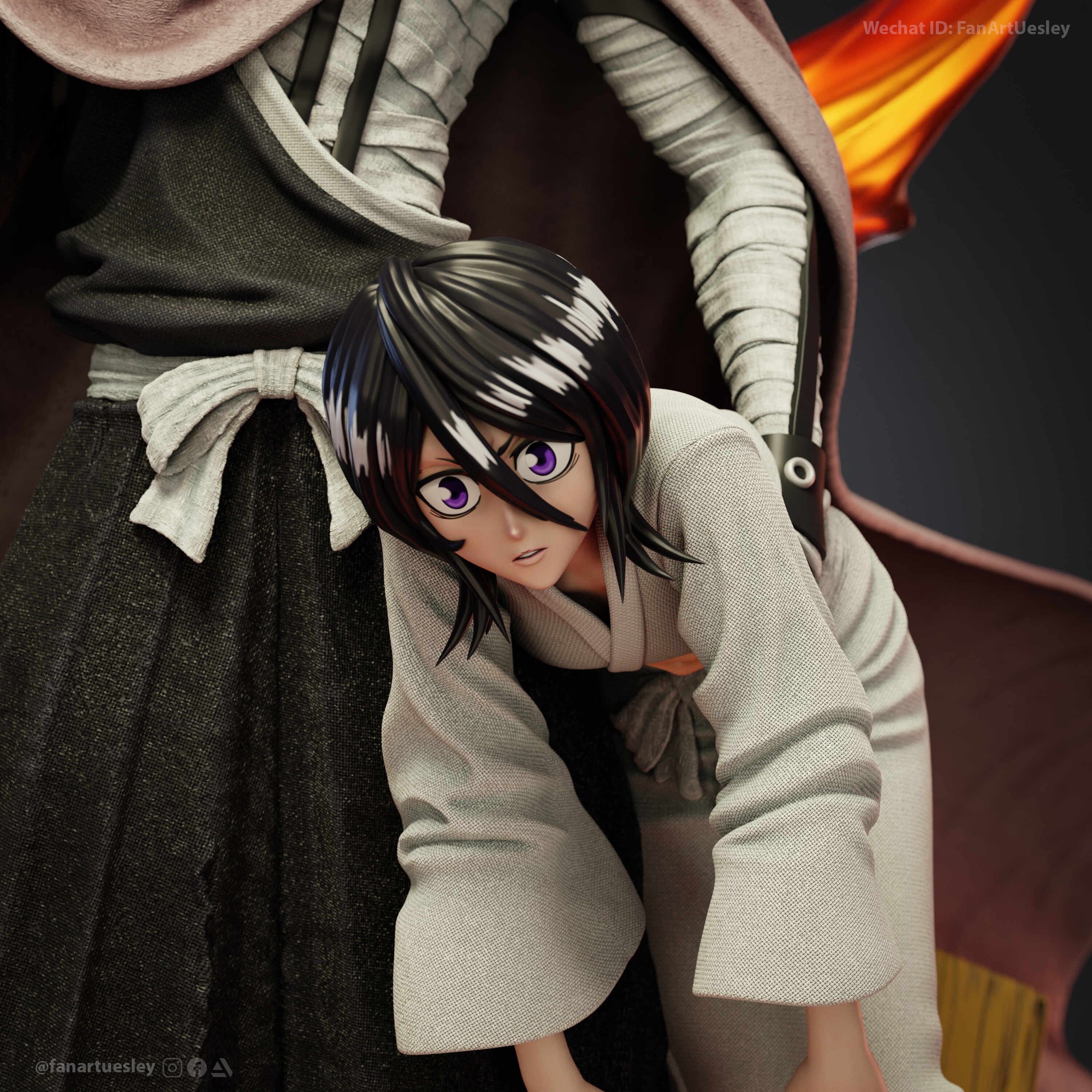 FanArtUesley-IchigoRukia-13