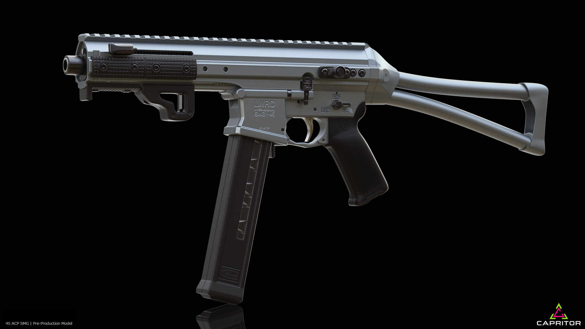 45 ACP SMG C By Capritor