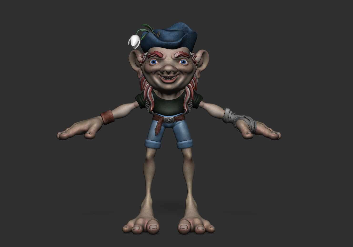 cartoon 3D character