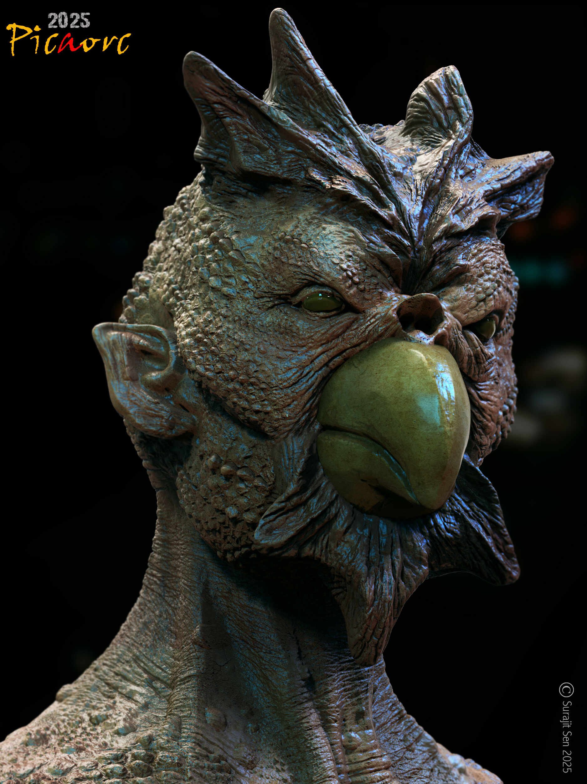 Picaorc_Creature_Digital_Sculpture_SurajitSen_June2025_B - Copy