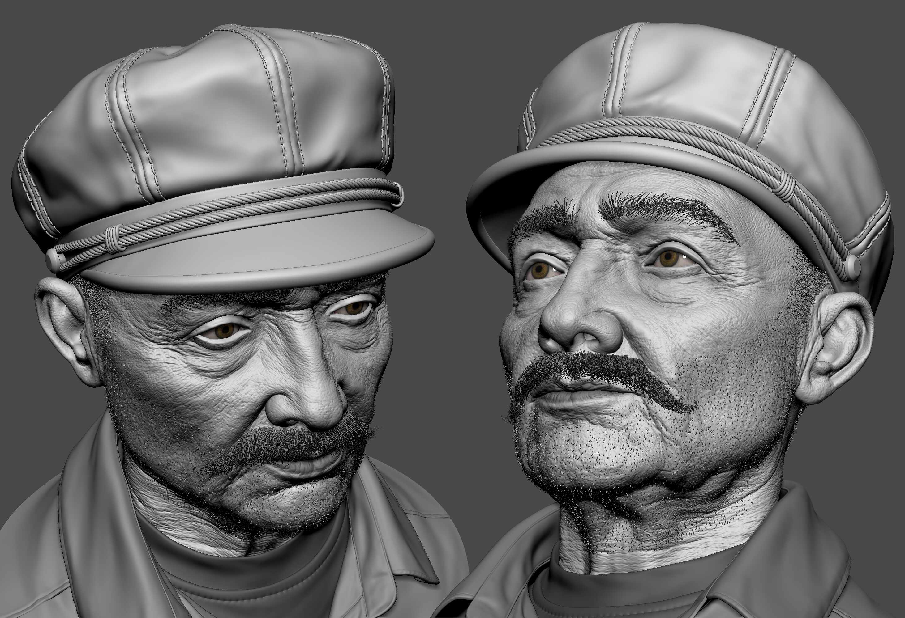 Oldman Zbrush V3