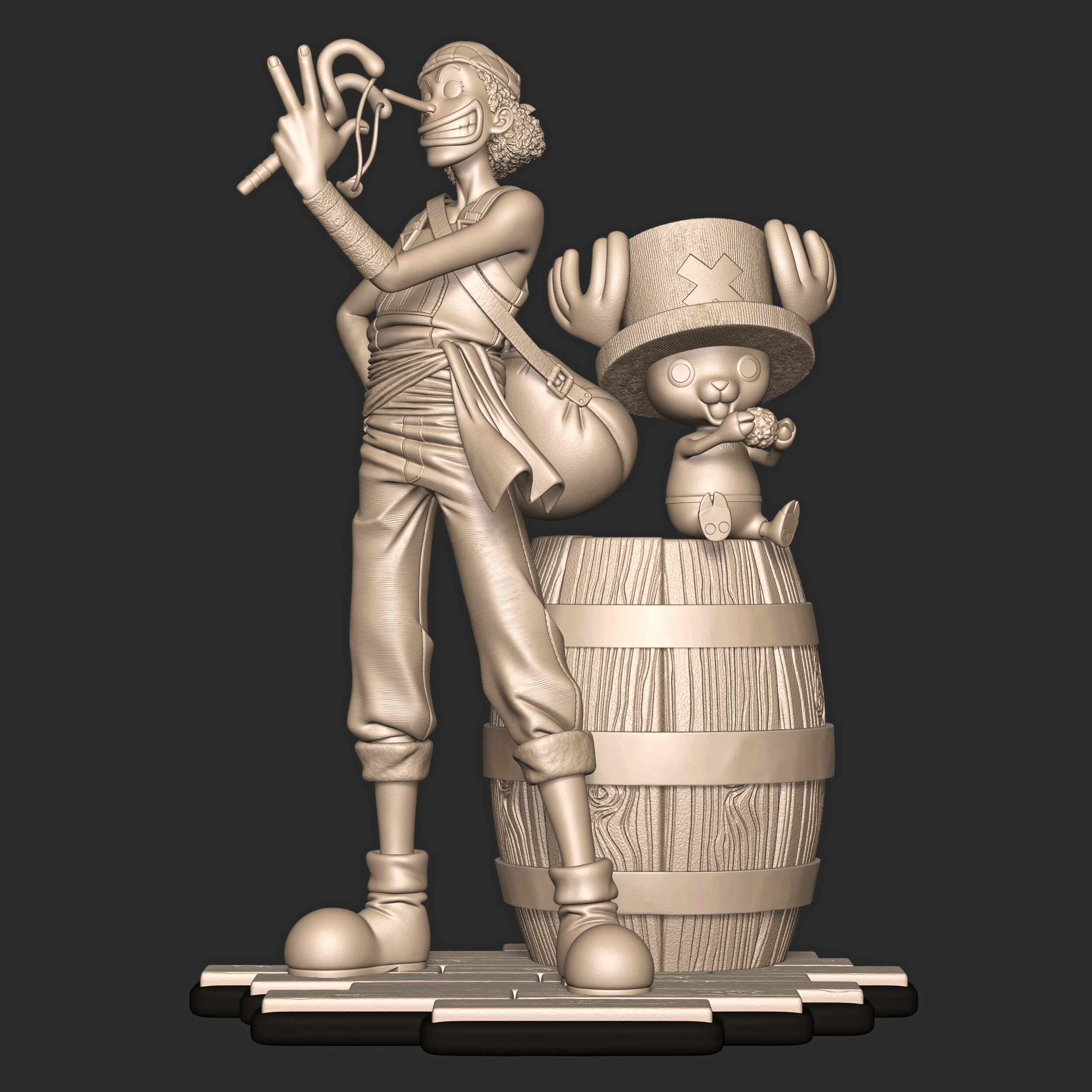 Juan Francisco Sanchez Diaz_Usopp_and_Chopper_z01