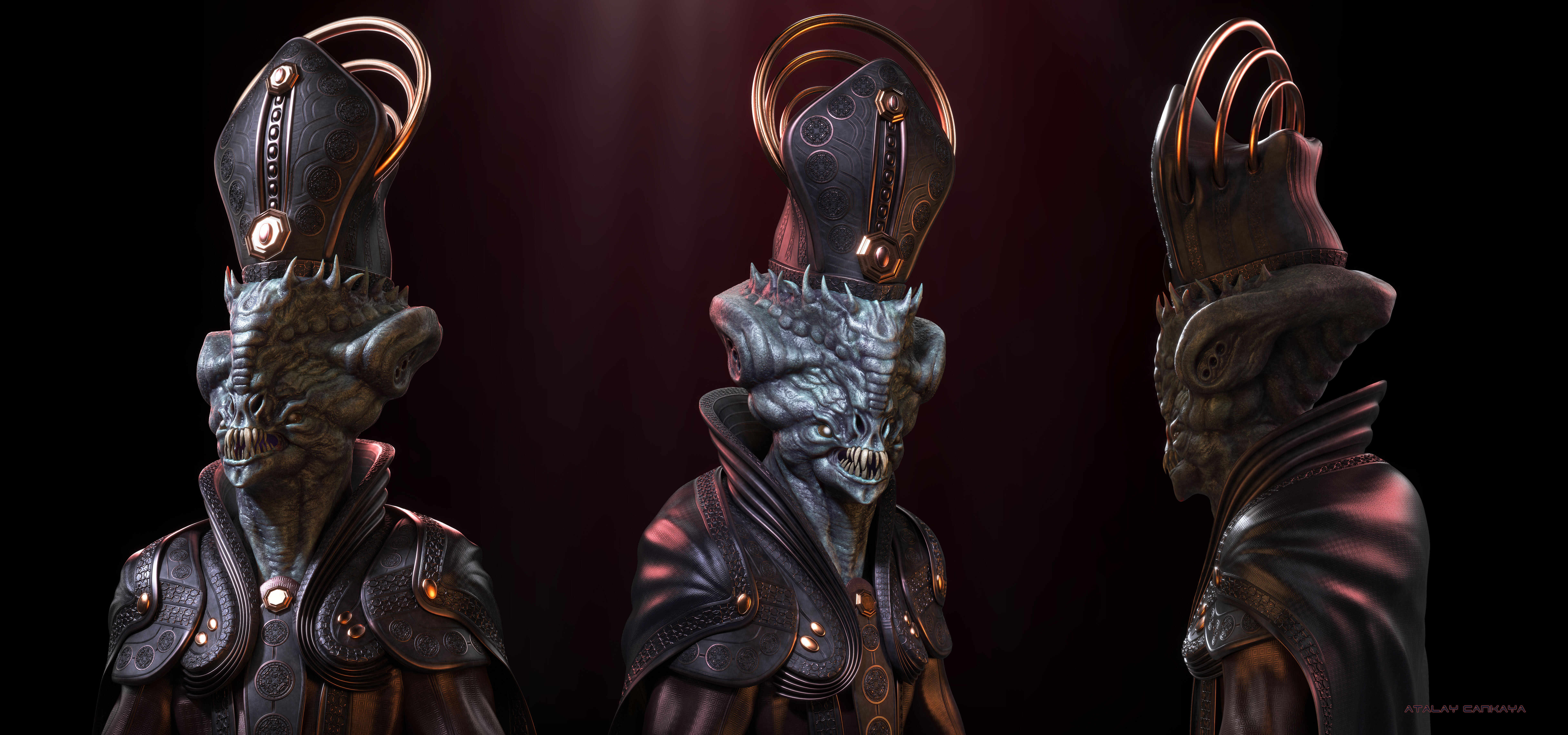 Alien Priest All - 2