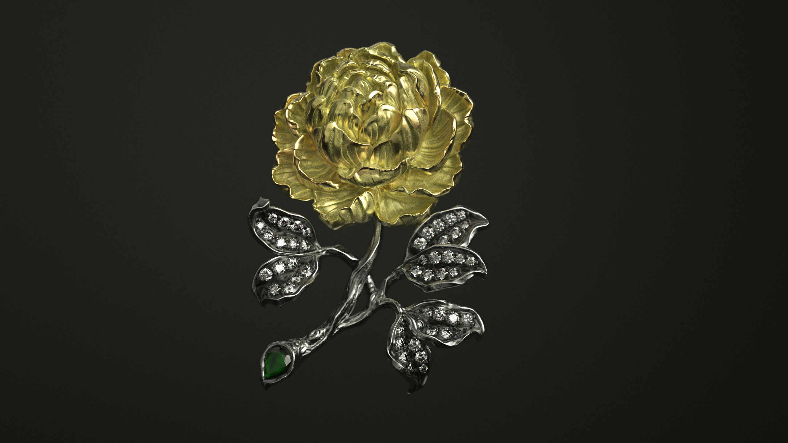 Flower Brooch KSR
