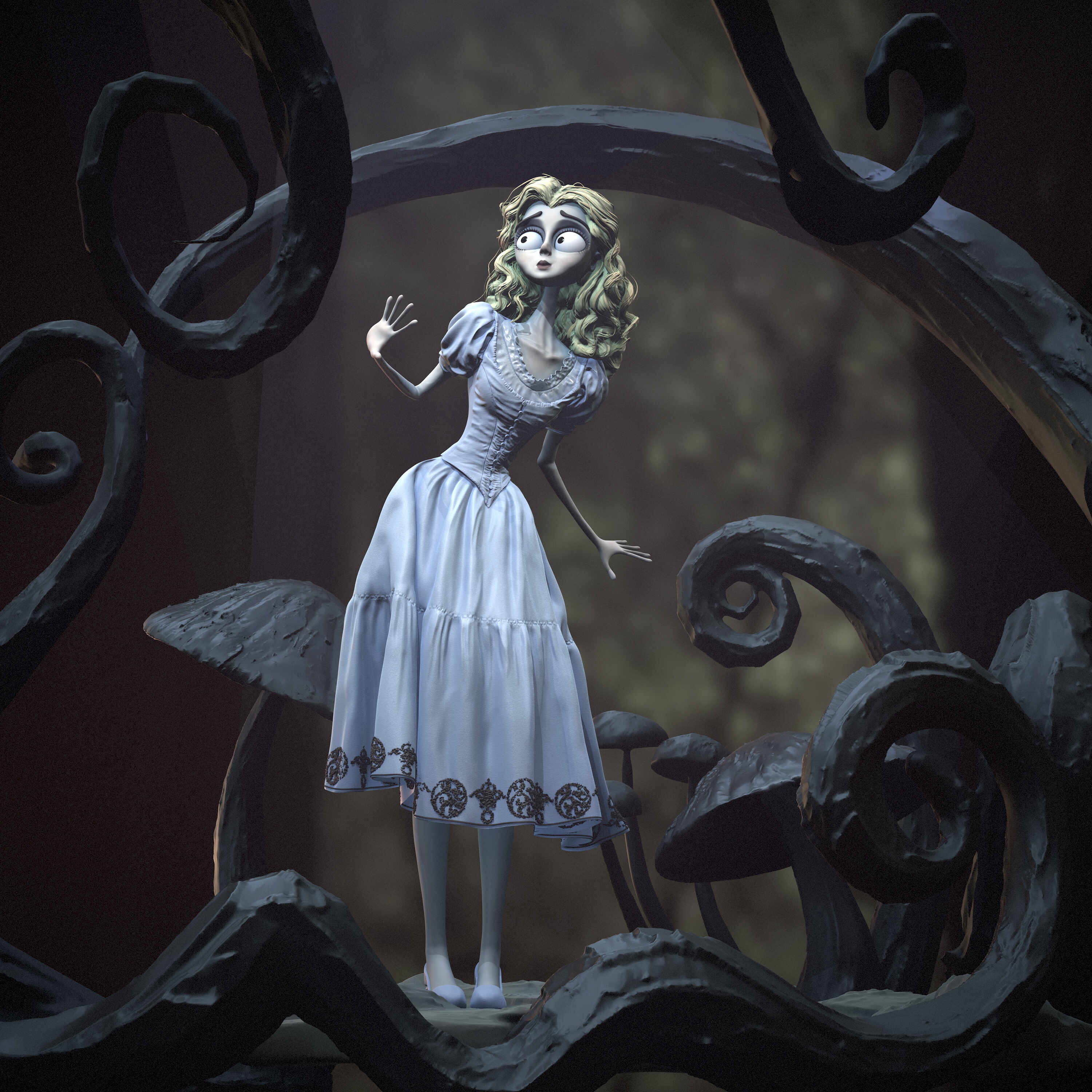 Sculptober fungi_makovei_2