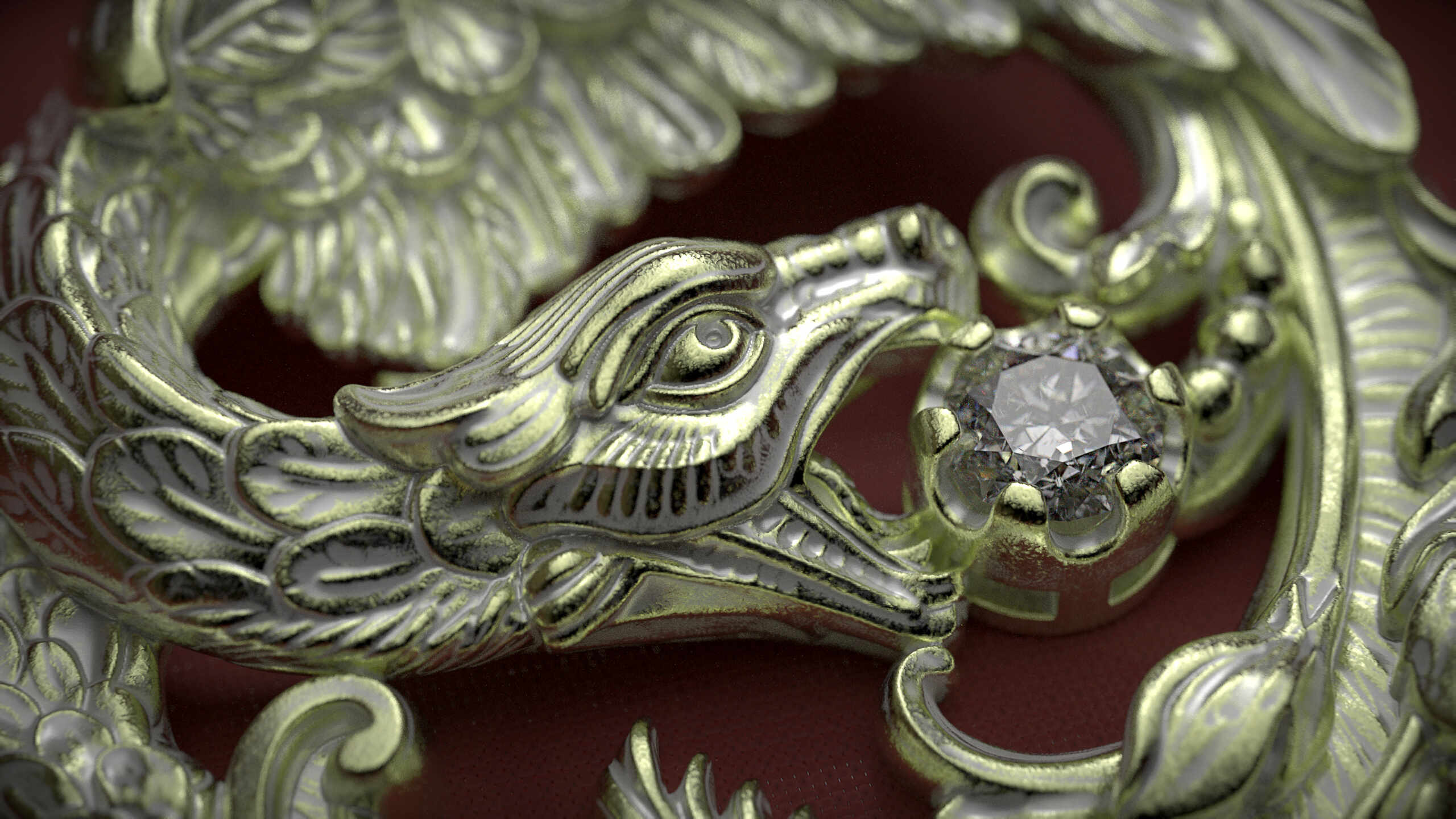 NR Victorian Brooch_White Glazed_3