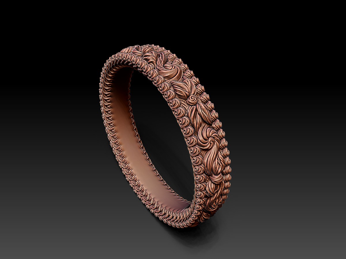 Braided Radiance Ring - ZBrush