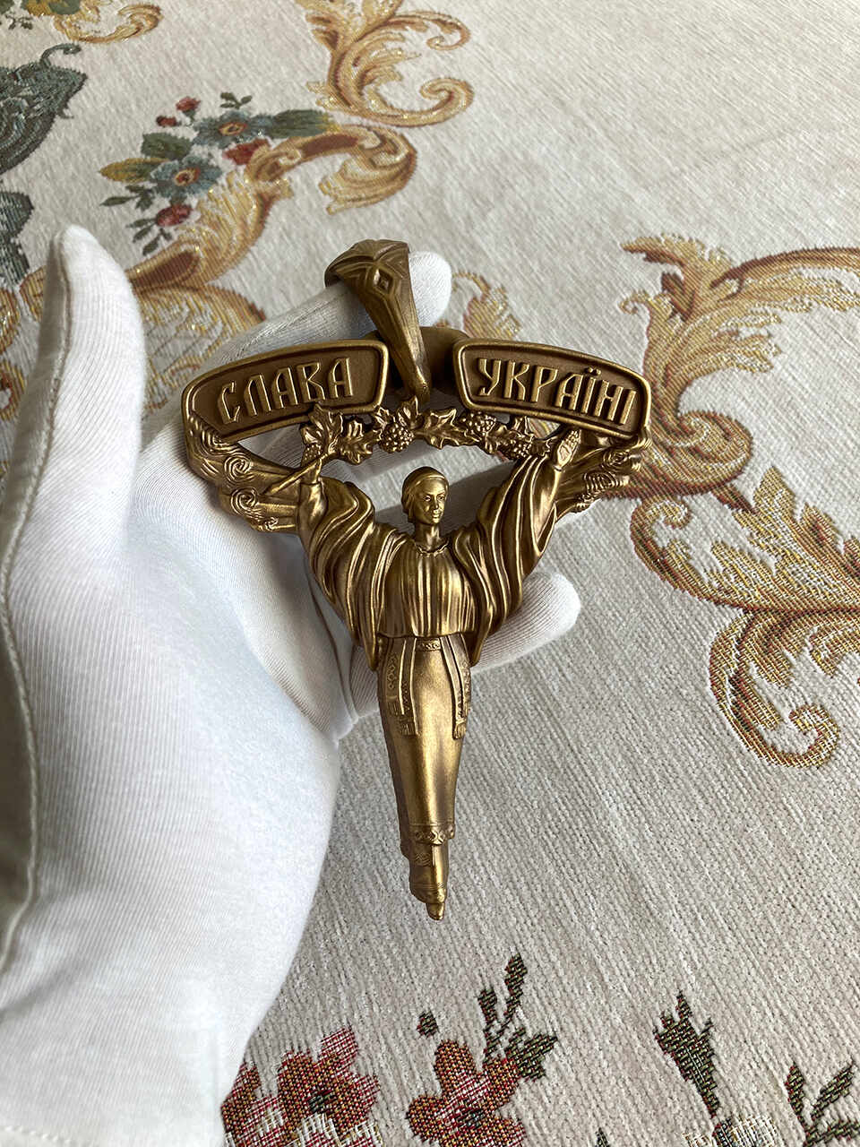 Pendant with Berehynia - 3D Printed Prototype