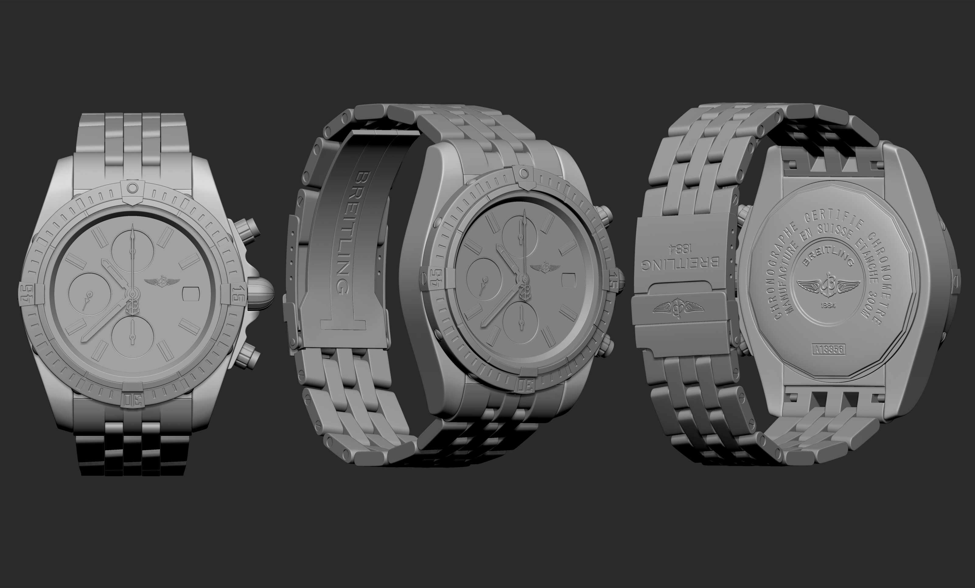Watch-zbrush-highpoly