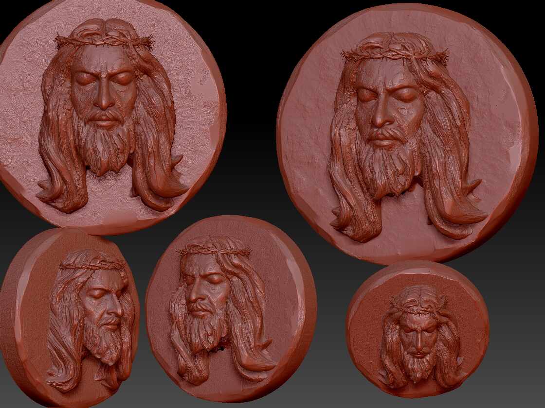 Jesus_Digital_Sculpture_SurajitSen_April2025A_WIP