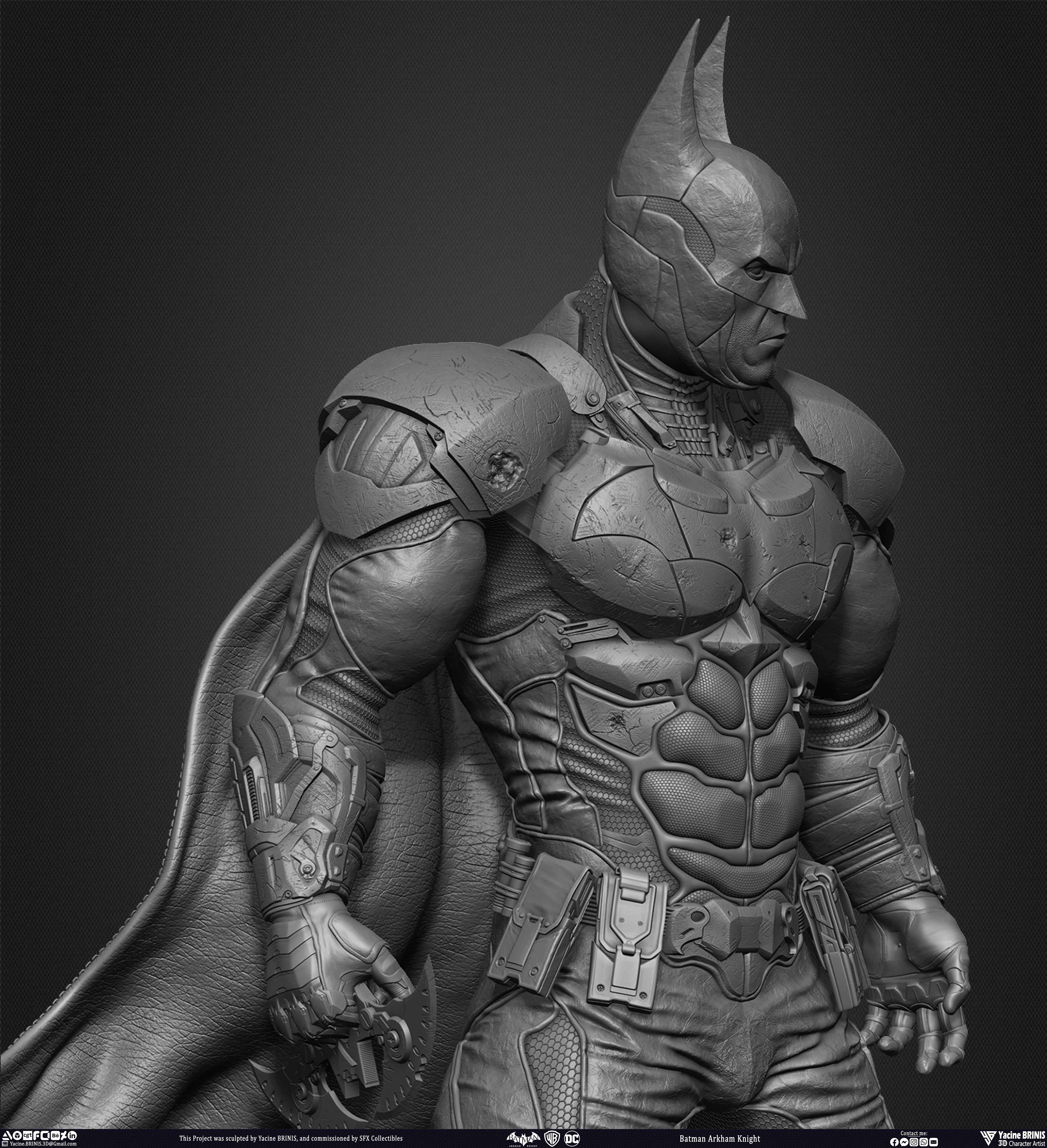 Batman Arkham Knight Warner Bros Vol 02 Sculpted by Yacine BRINIS 010