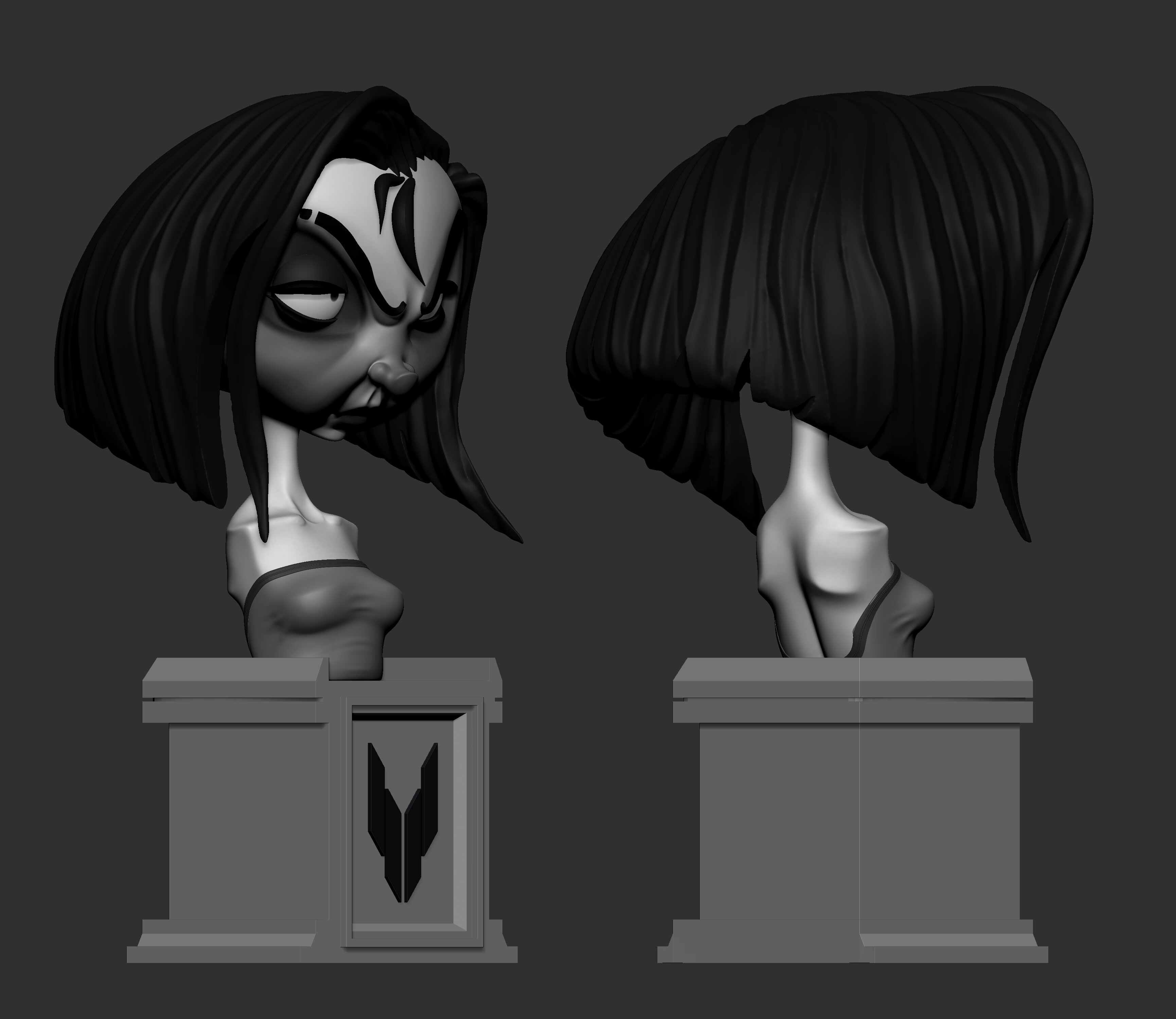 bust character turn around 3