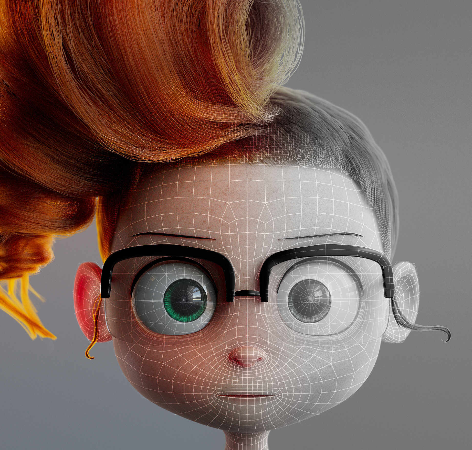 cabeza frontal_wireframe_2