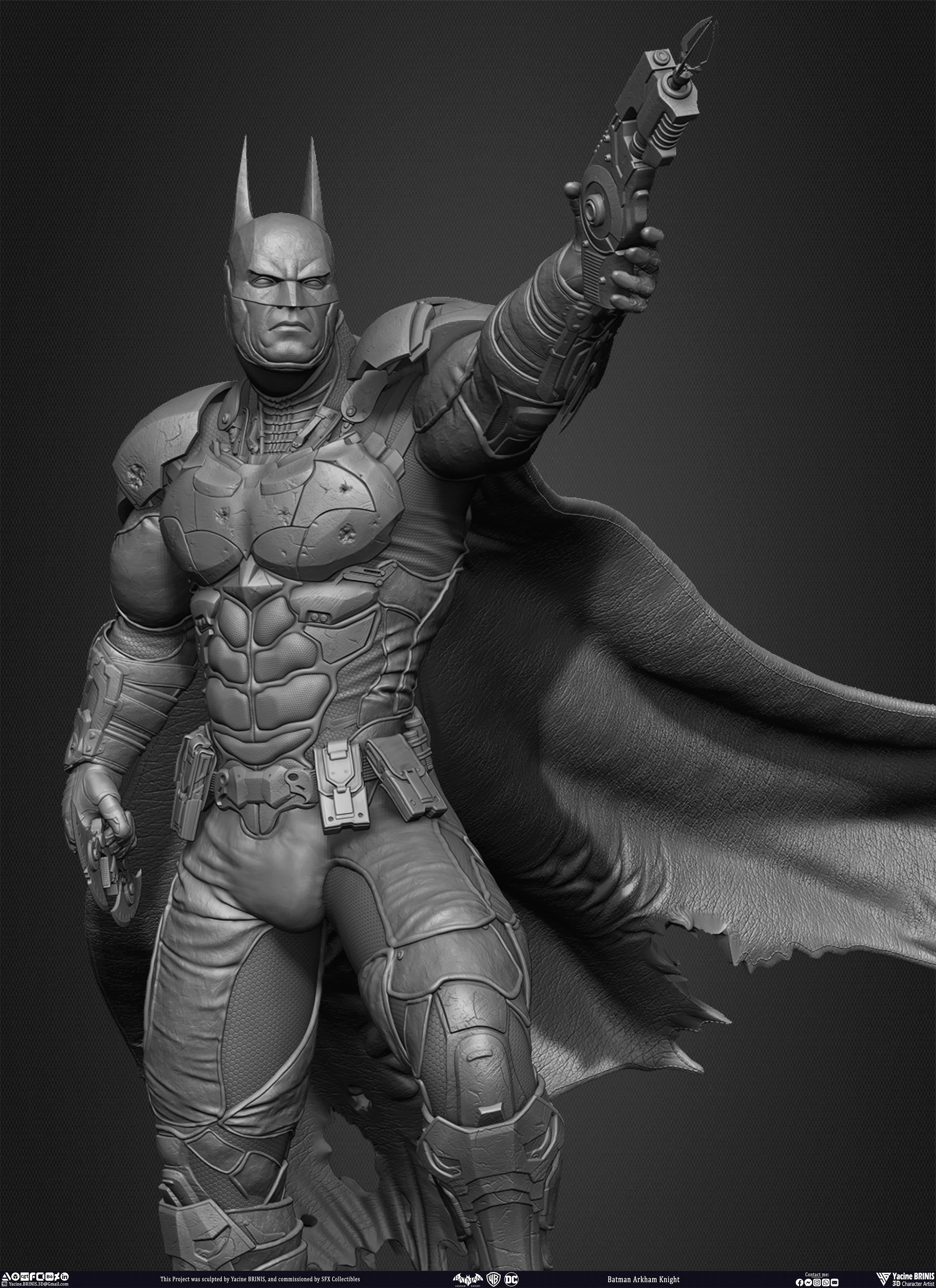 Batman Arkham Knight Worner Bros Vol 05 Sculpted by Yacine BRINIS 014
