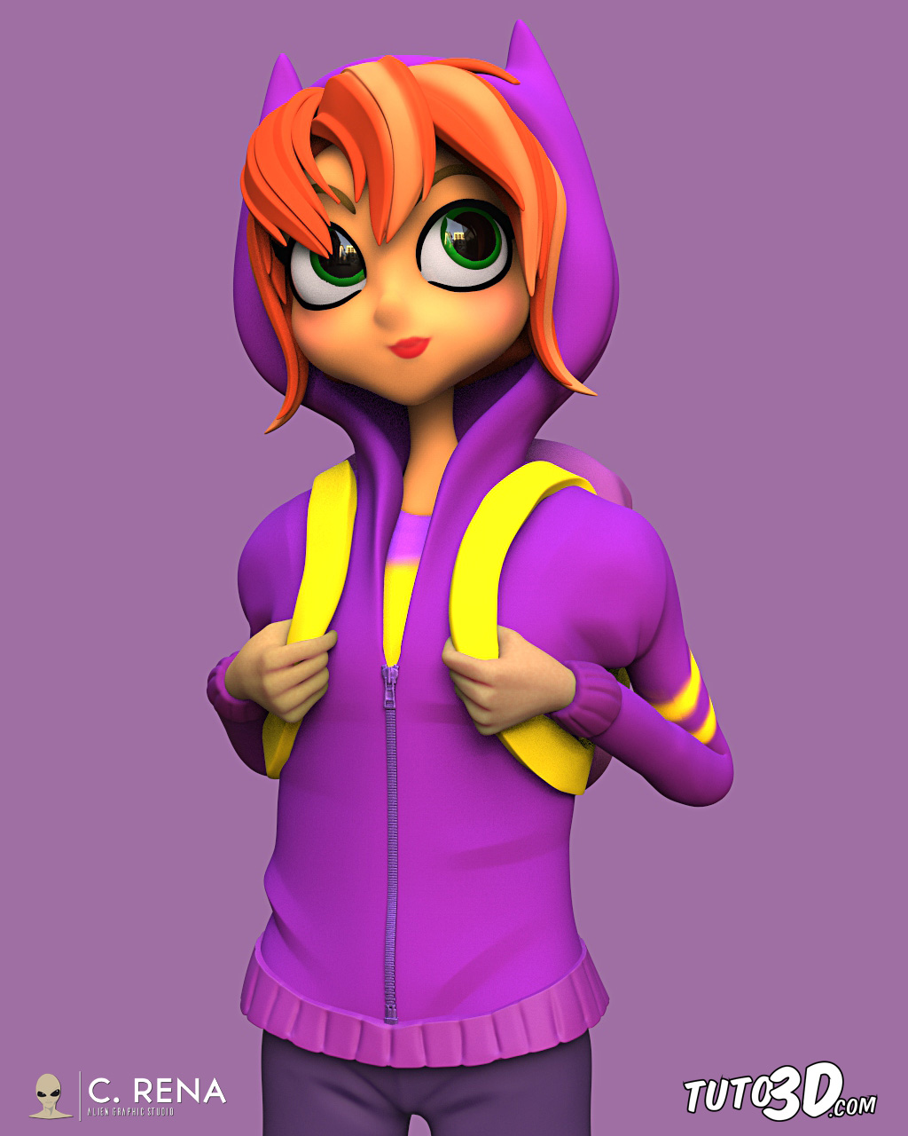 DCSHG_Batgirl_Render#1