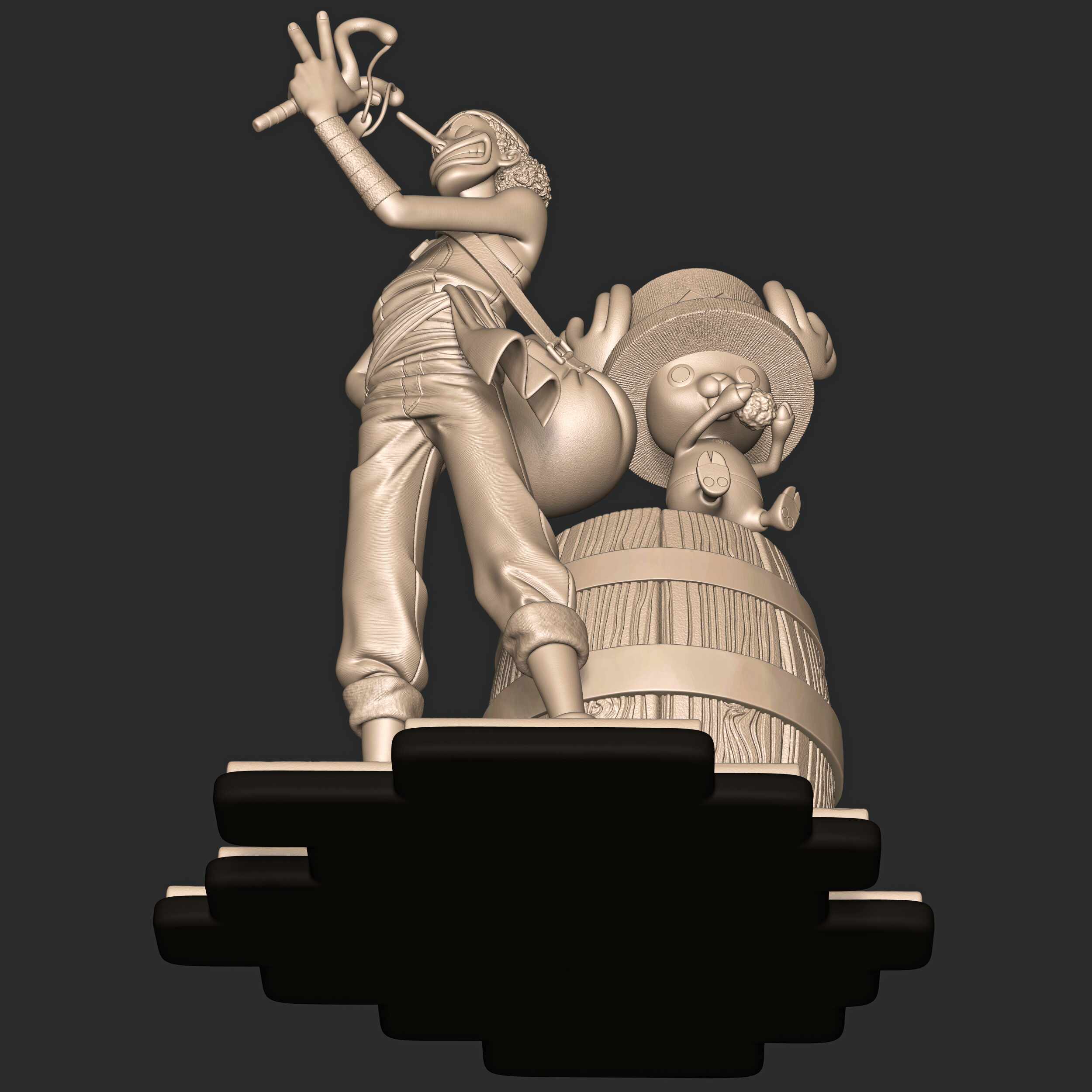 Juan Francisco Sanchez Diaz_Usopp_and_Chopper_z05