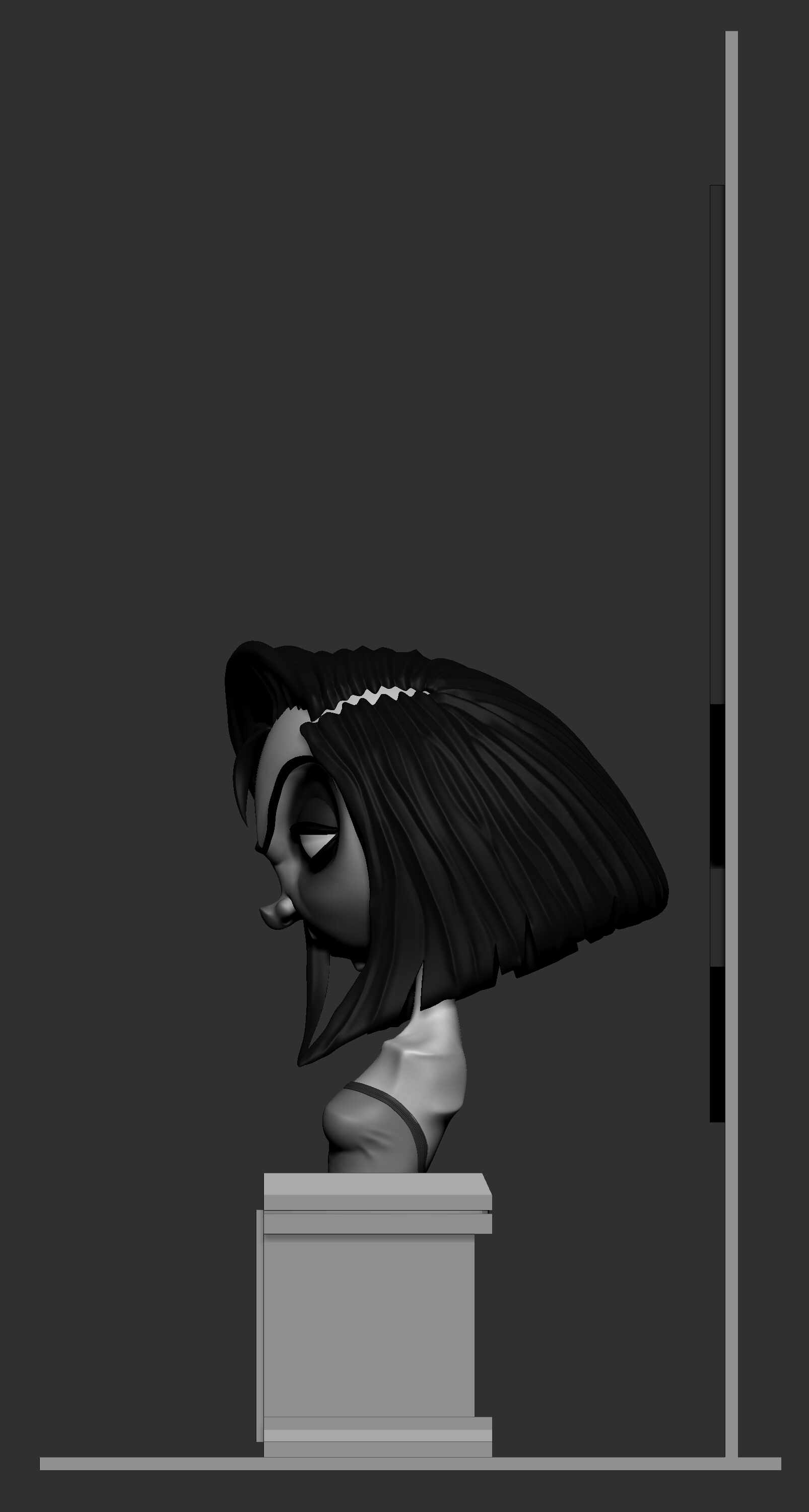 bust character wall & floor side 1