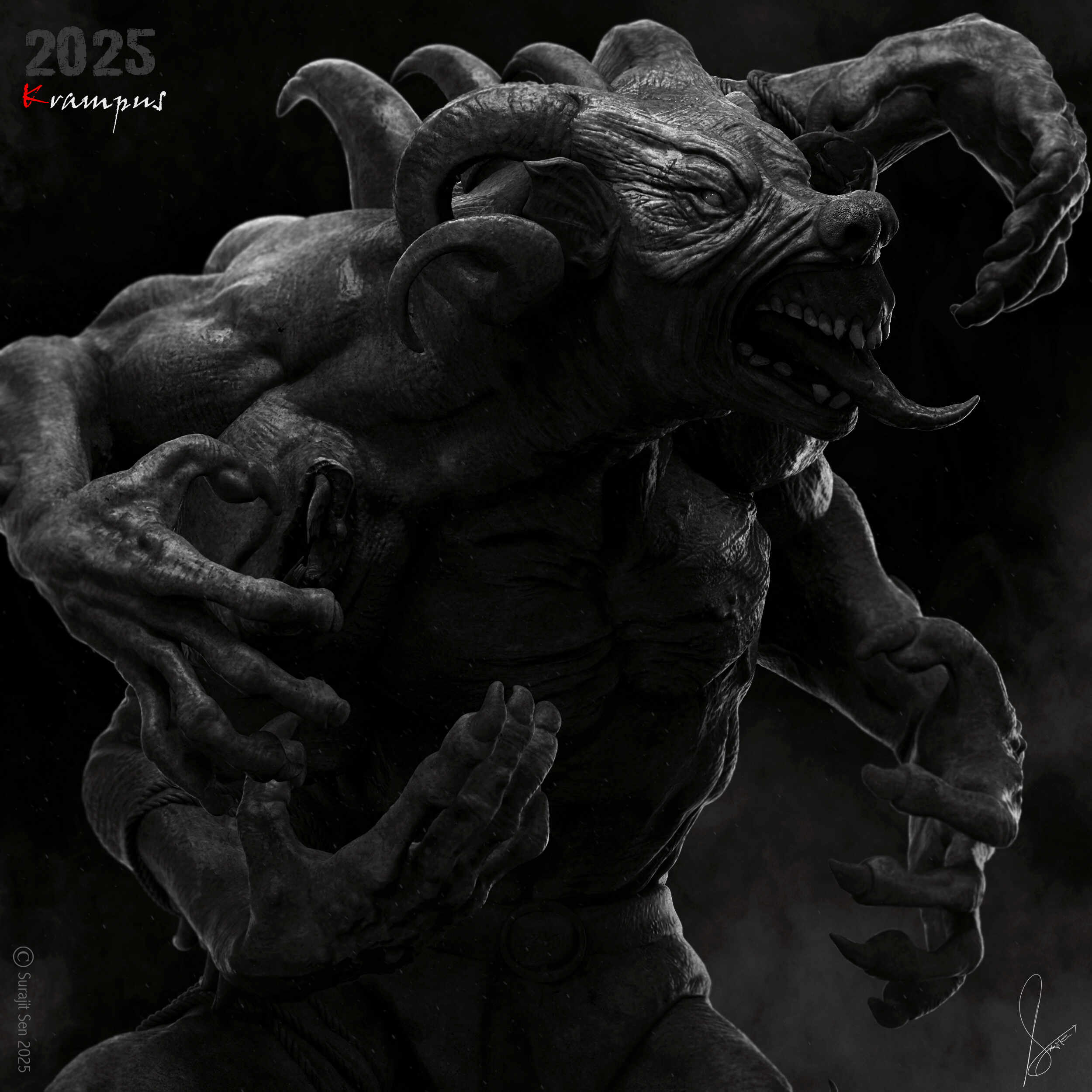 Krampus_Digital_Sculpture_Surajit_Sen_Dec2025_v4_SIG