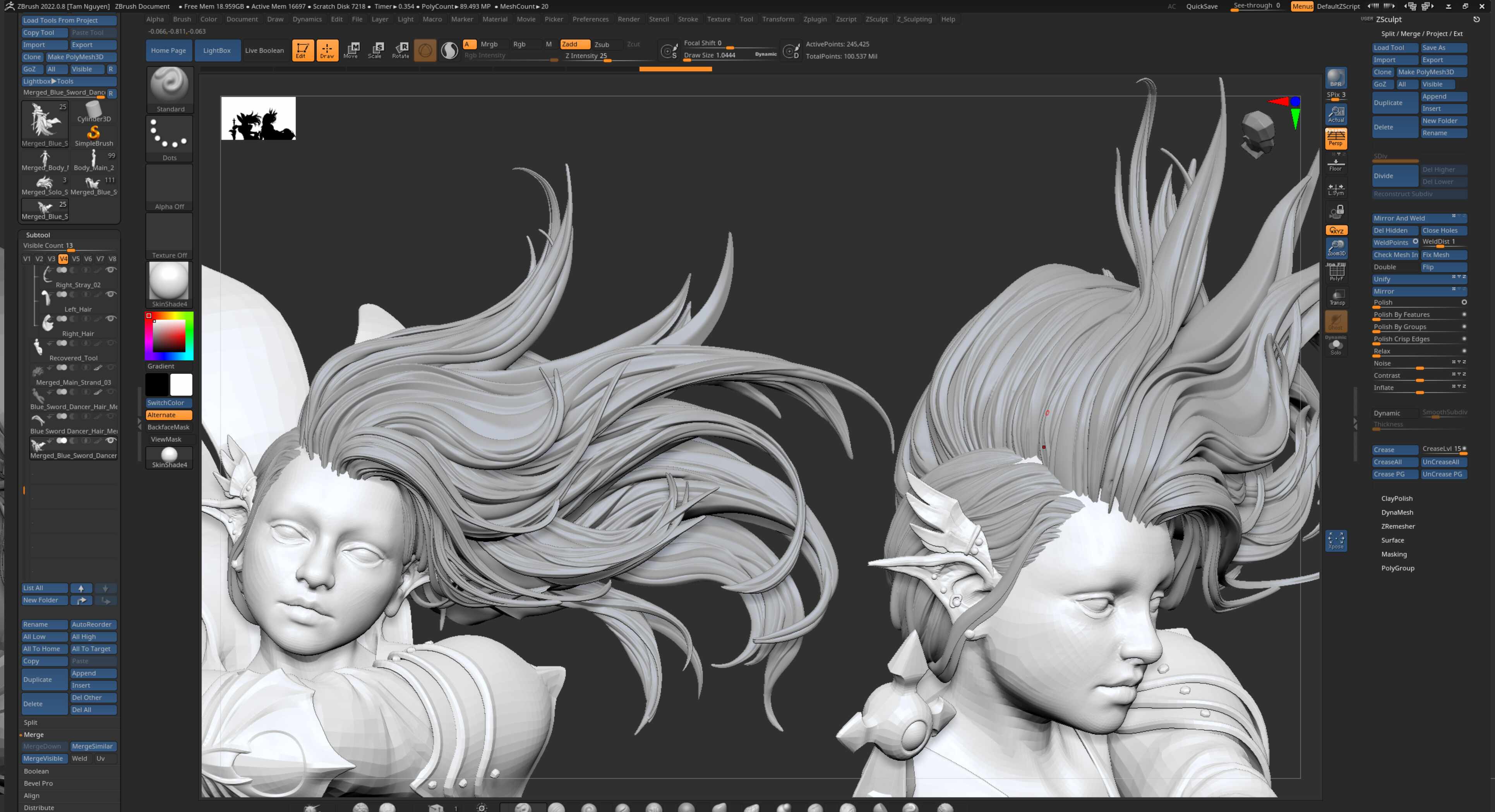 hair Sculpt